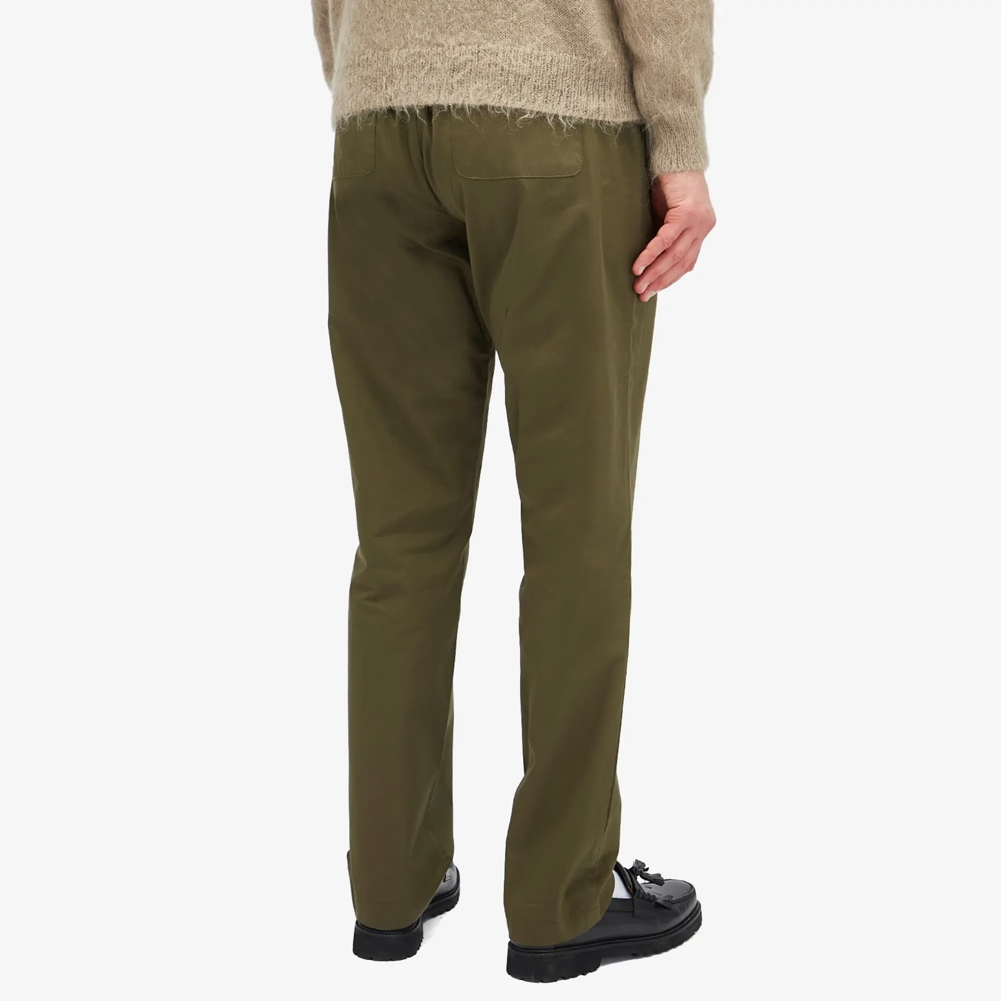 Oliver Spencer Men's Drawstring Trousers Green