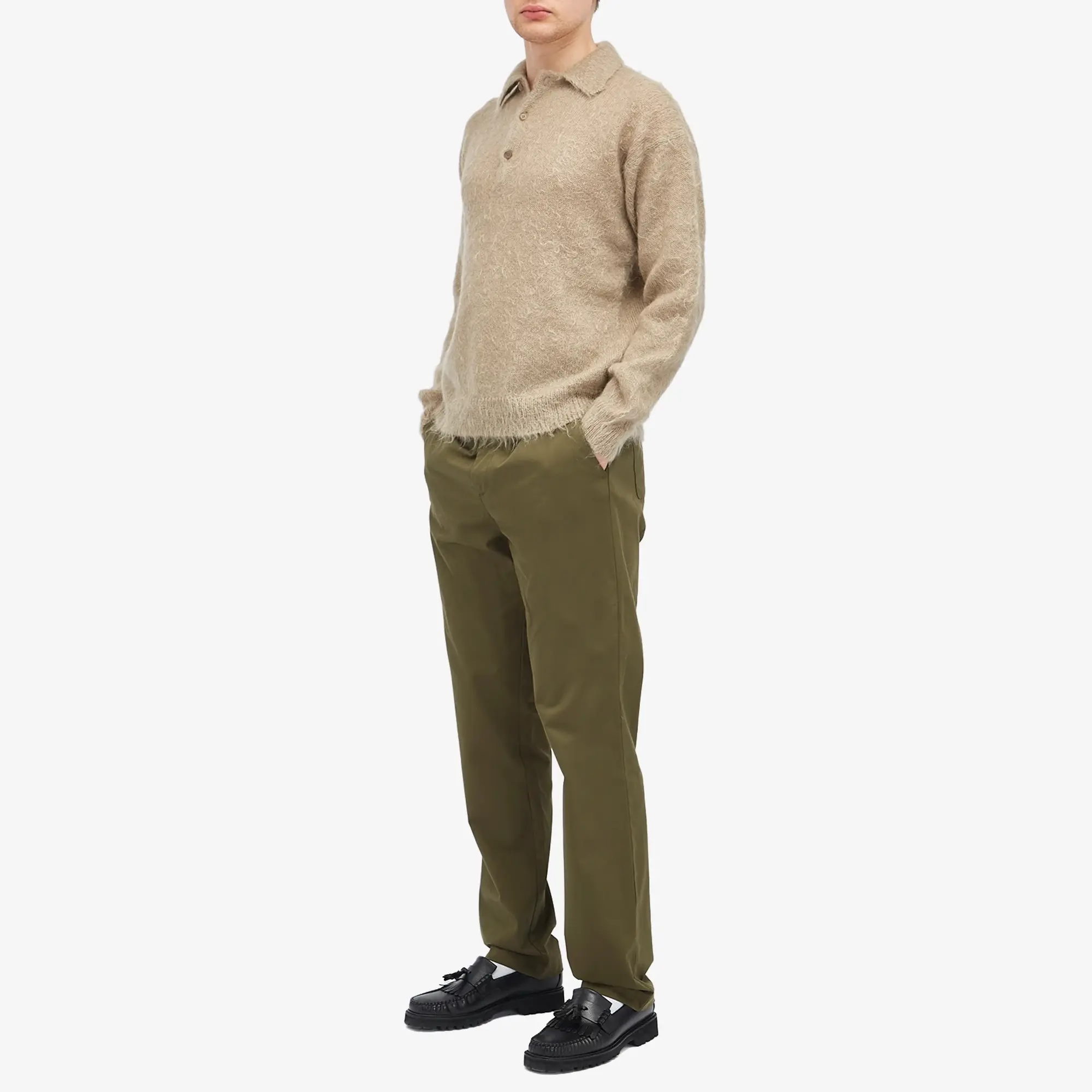 Oliver Spencer Men's Drawstring Trousers Green