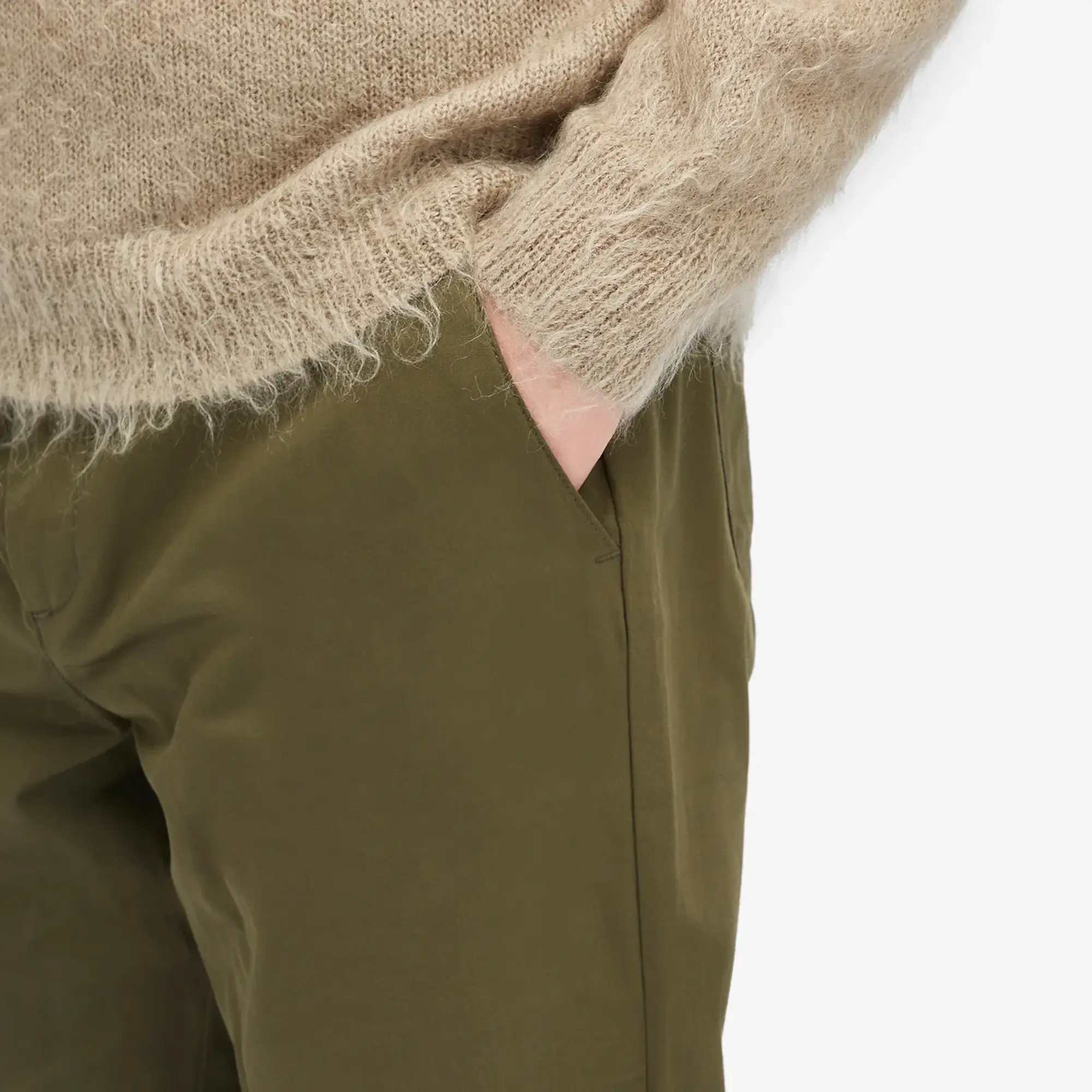 Oliver Spencer Men's Drawstring Trousers Green