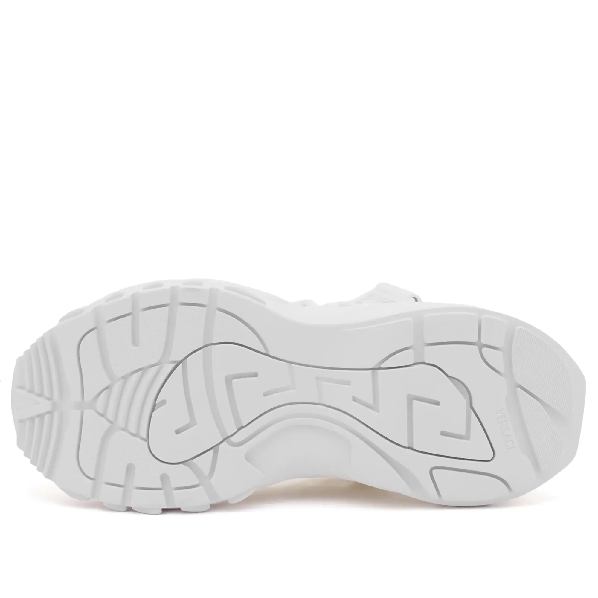 Versace Women's Mercury Leather Sneaker White