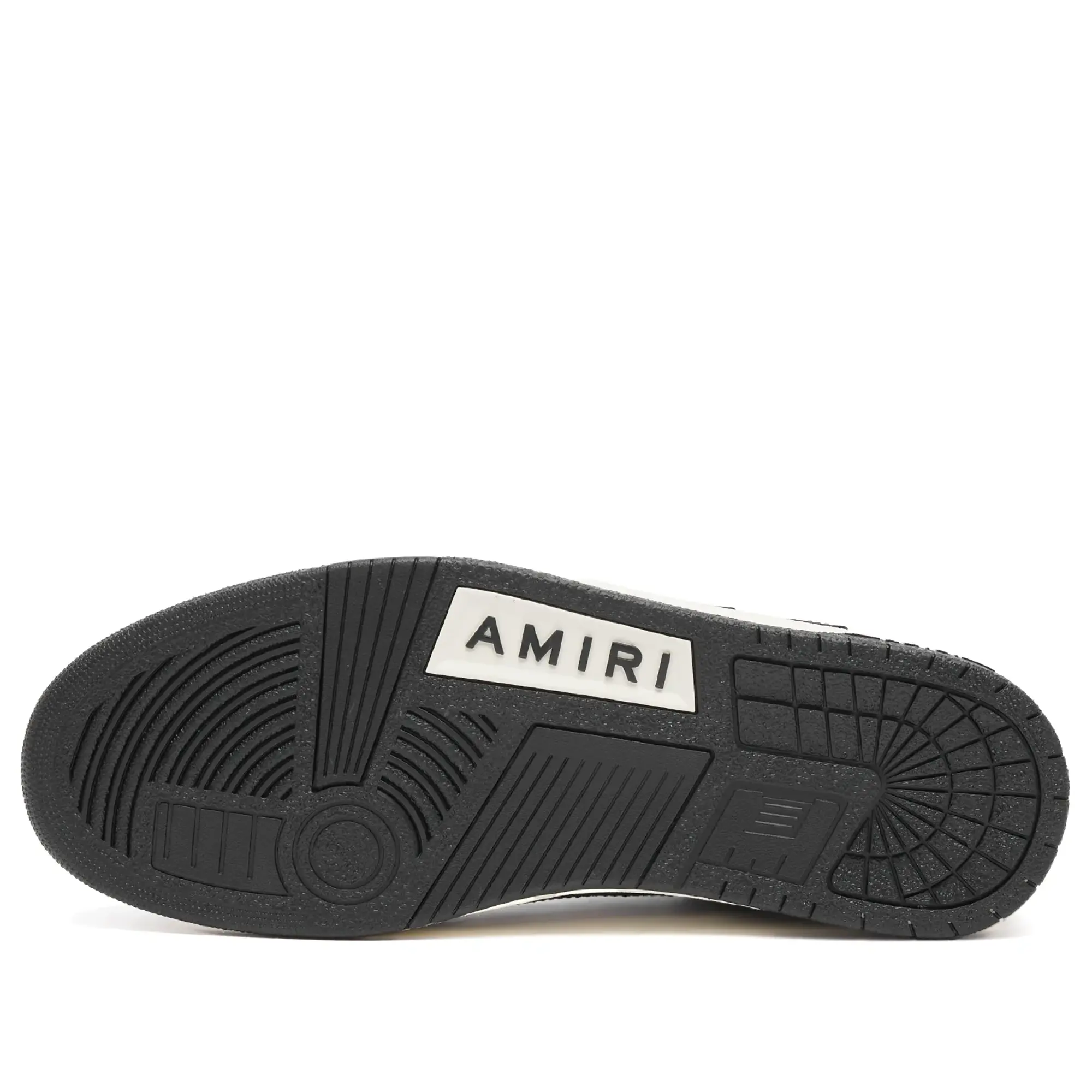 AMIRI Men's Skel Low Top Sneaker Black White