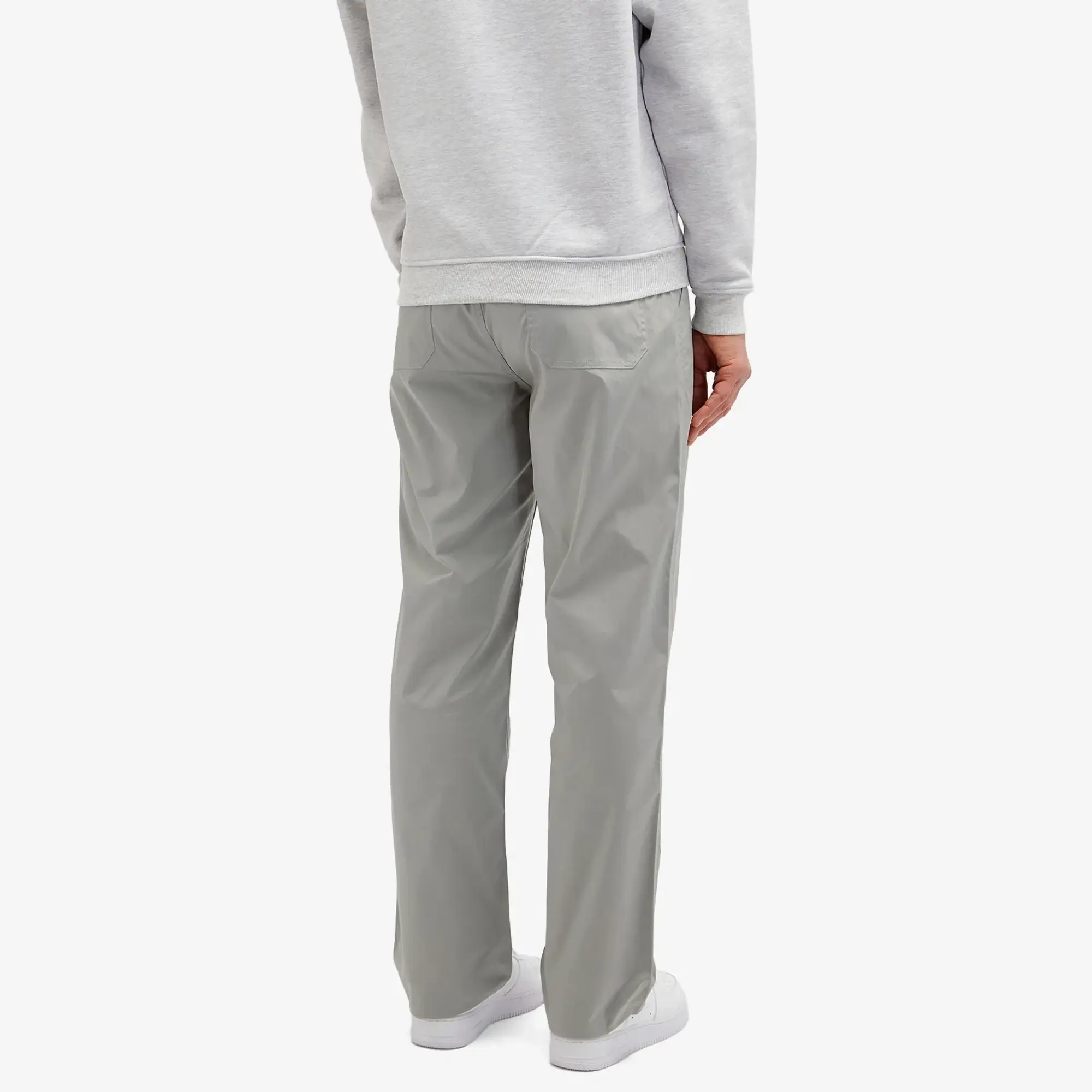 ANNIE HOOD Men's Nylon Track Pant Silver