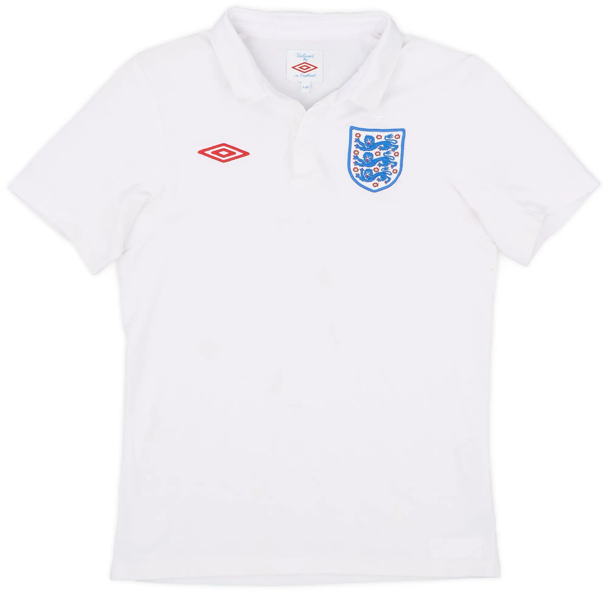 Umbro 2009-10 England Home Shirt - 8/10 - (L.Boys)