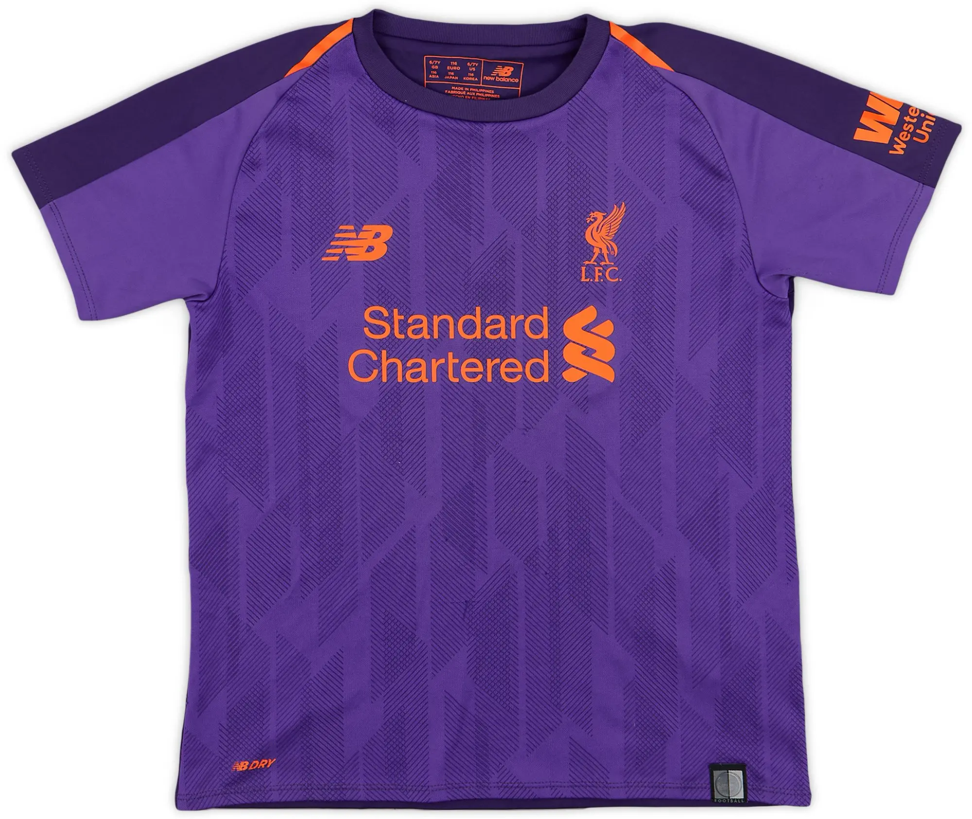 NewBalance 2018-19 Liverpool Away Shirt - 7/10 - (S.Boys)