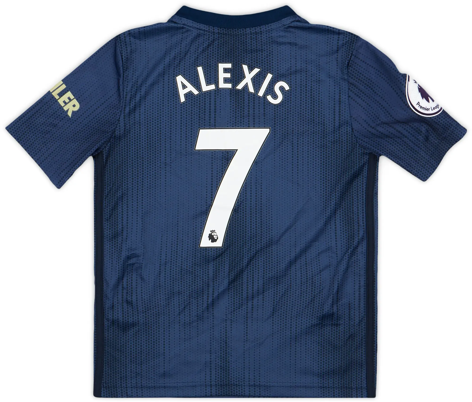adidas 2018-19 Manchester United Third Shirt Alexis #7 - 7/10 - (S.Boys)