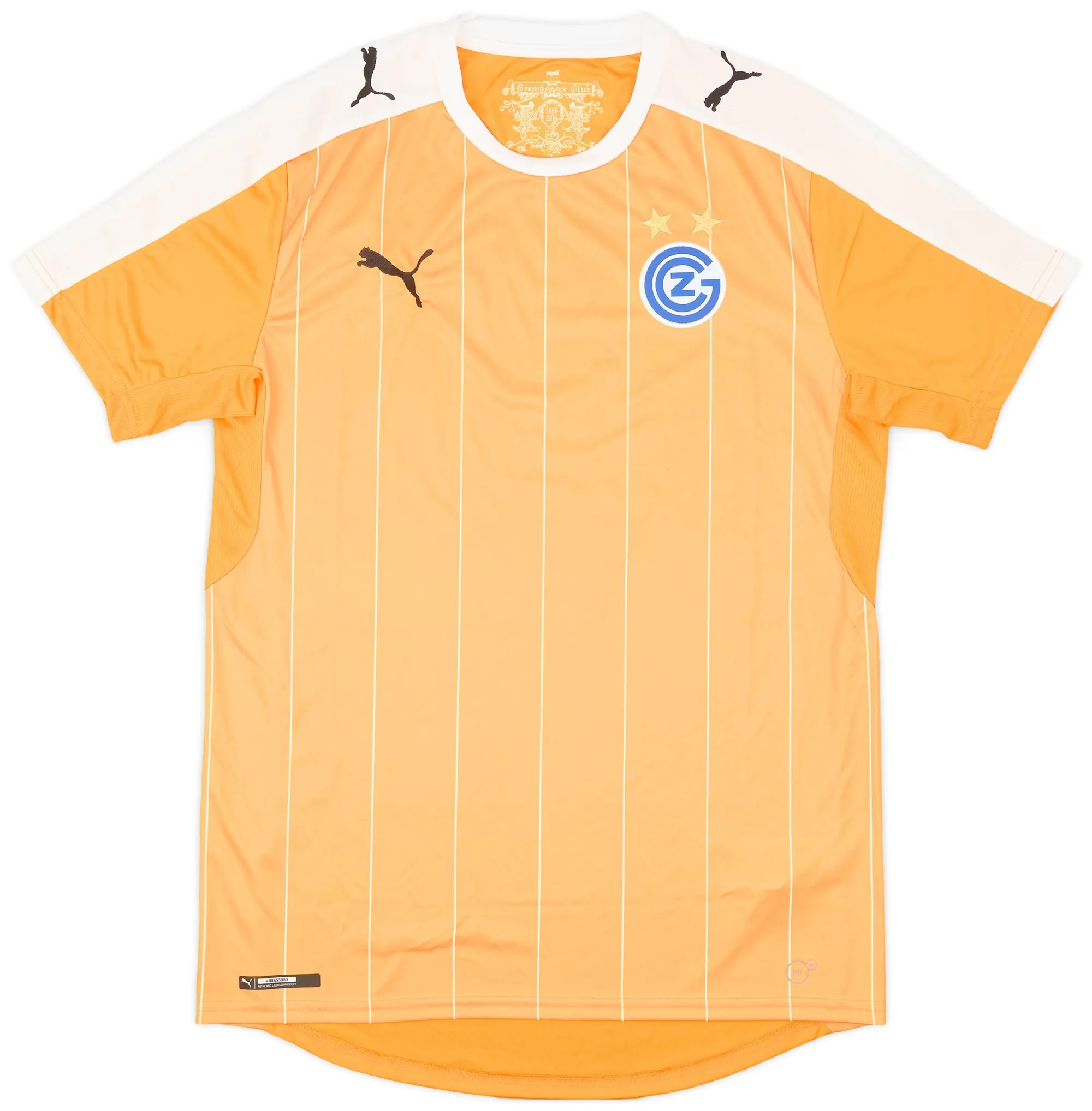 Puma Grasshopper Club Zurich Mens SS Away Shirt 2016/17