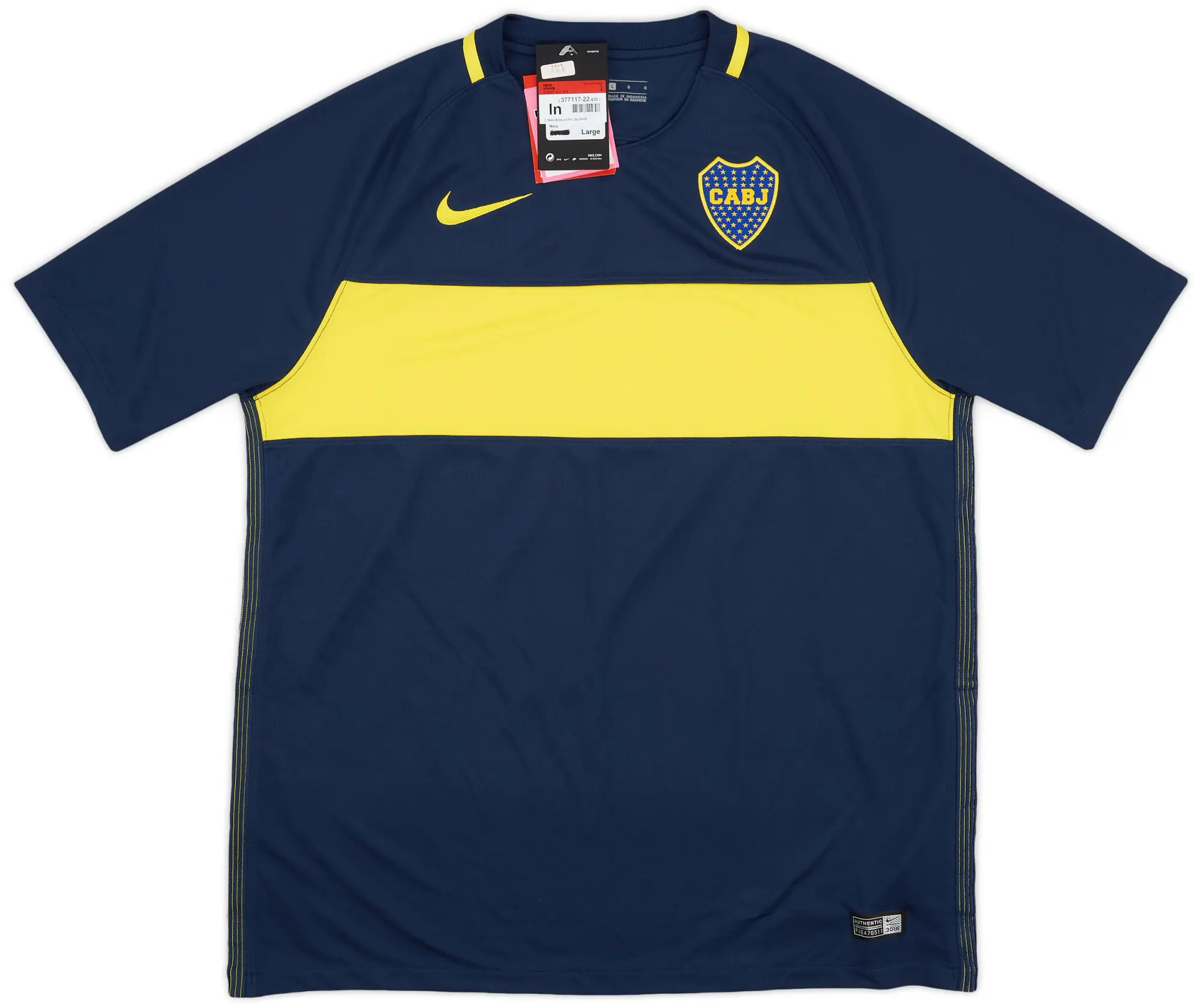 Nike 2016-17 Boca Juniors Home Shirt (L)