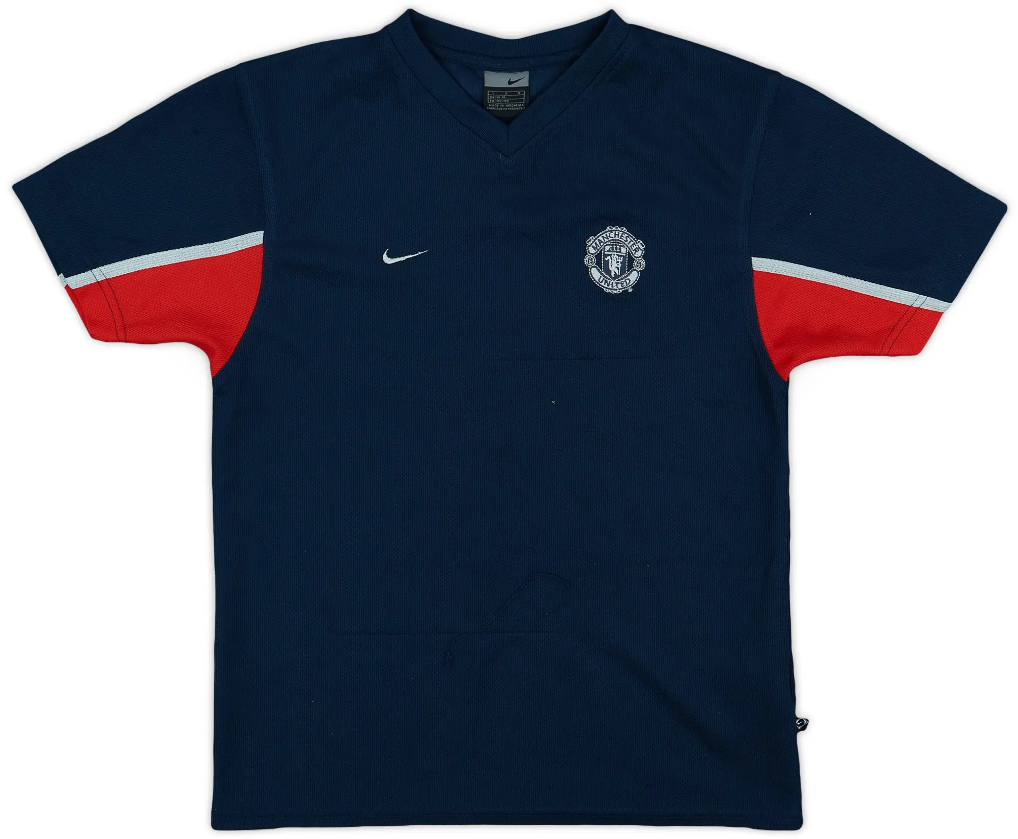 2002-03 Manchester United Nike Training Shirt - 6/10 - (XL.Boys)