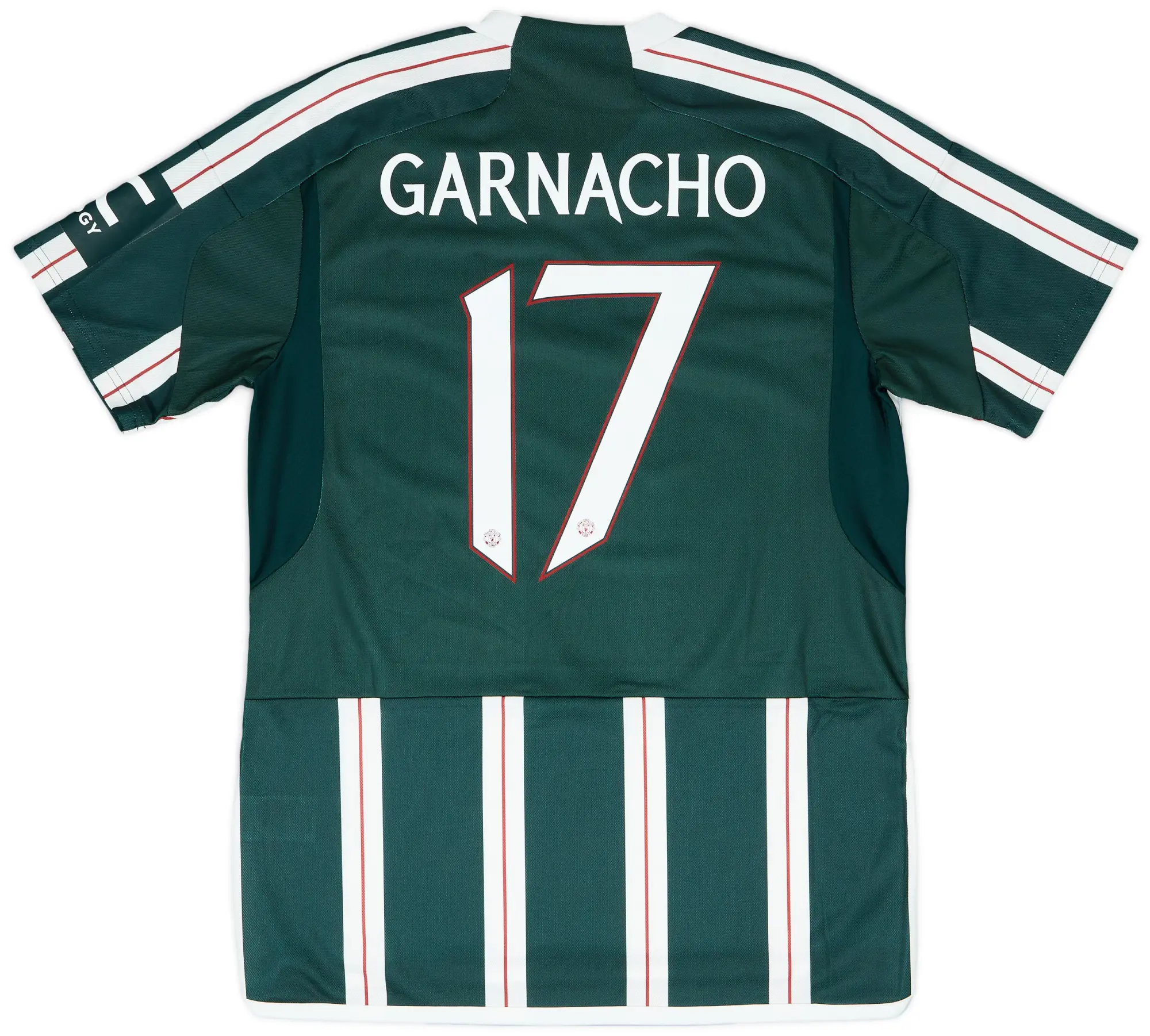 adidas 2023-24 Manchester United Away Shirt Garnacho #17 (L)