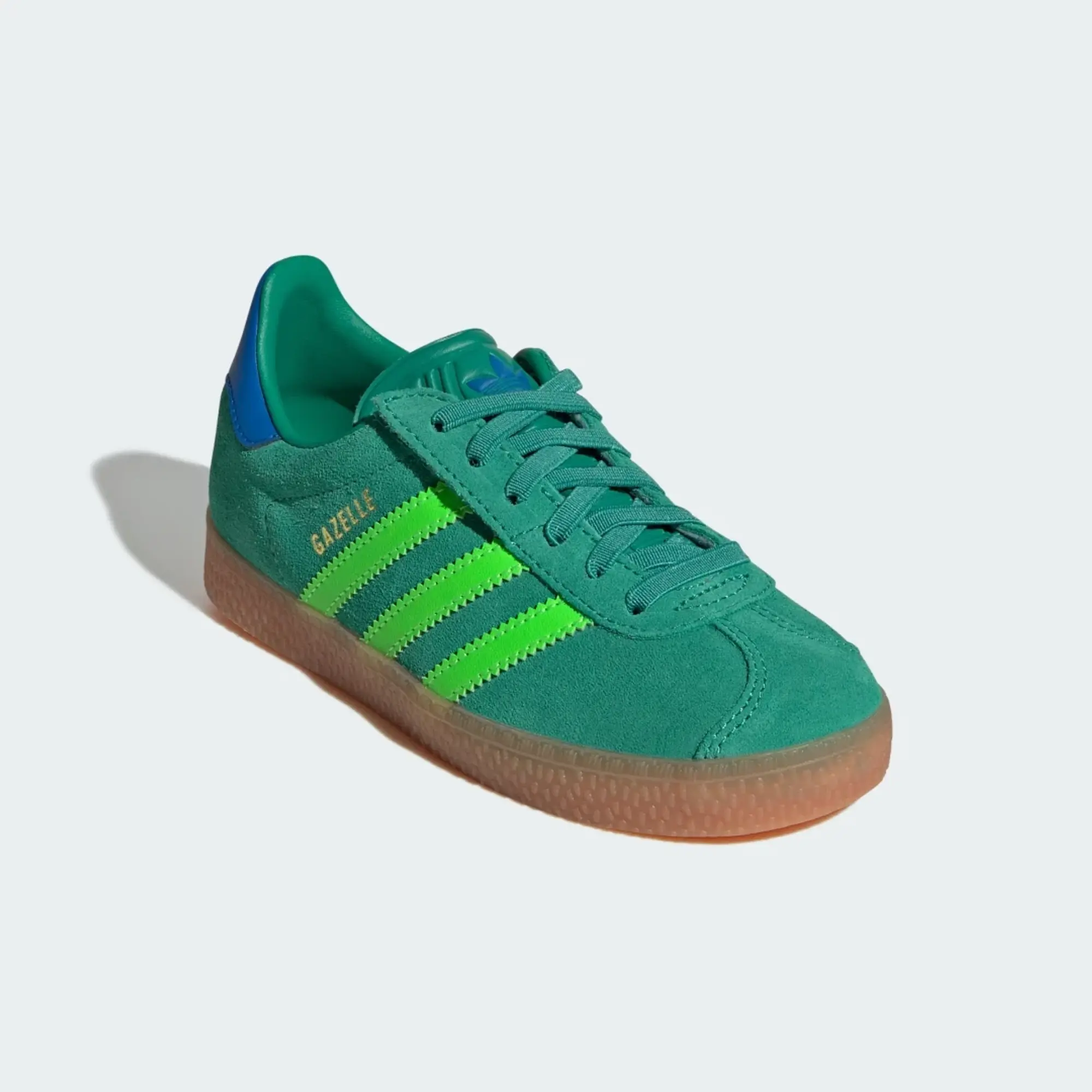 Adidas Originals Younger Kids Gazelle Trainers in Green