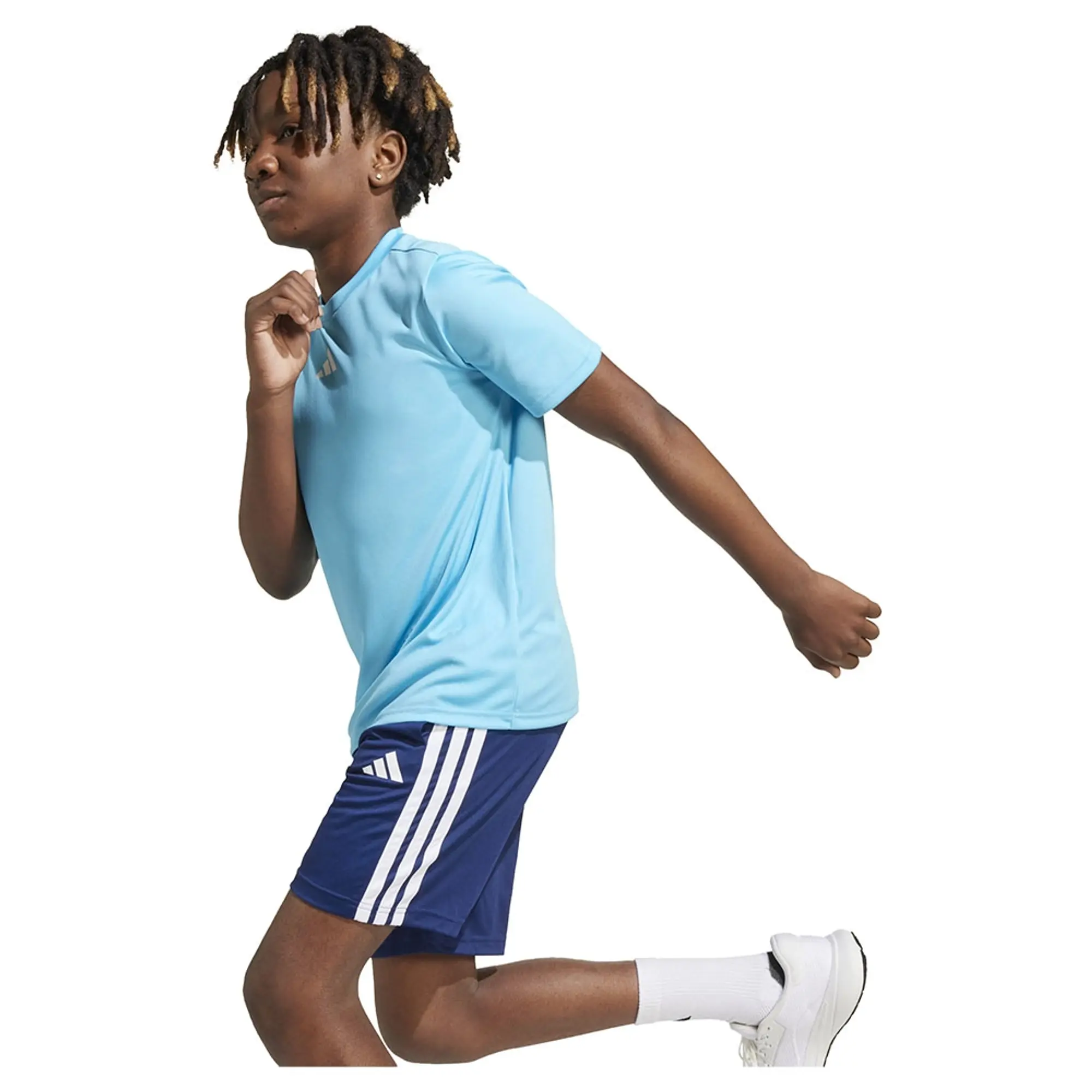 Adidas Train Essentials 3 Stripes Tee Tracksuit
