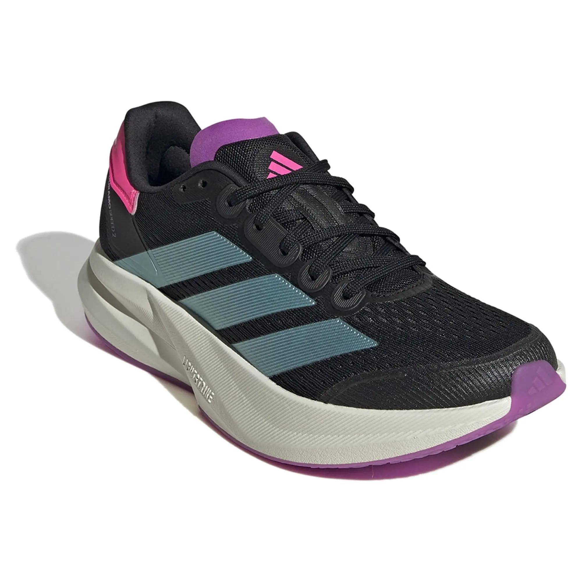 adidas Duramo Speed 2 Neutral Running Shoe Women - Black, Turquoise