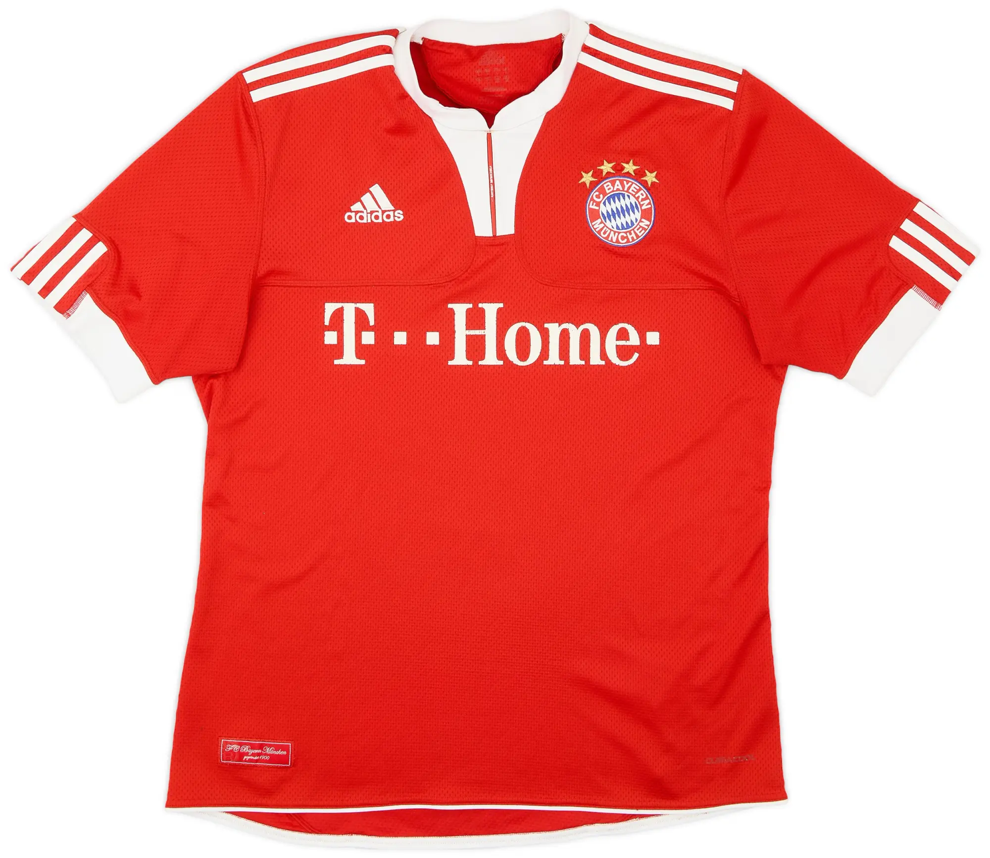 adidas 2009-10 Bayern Munich Home Shirt - 6/10 - (L)
