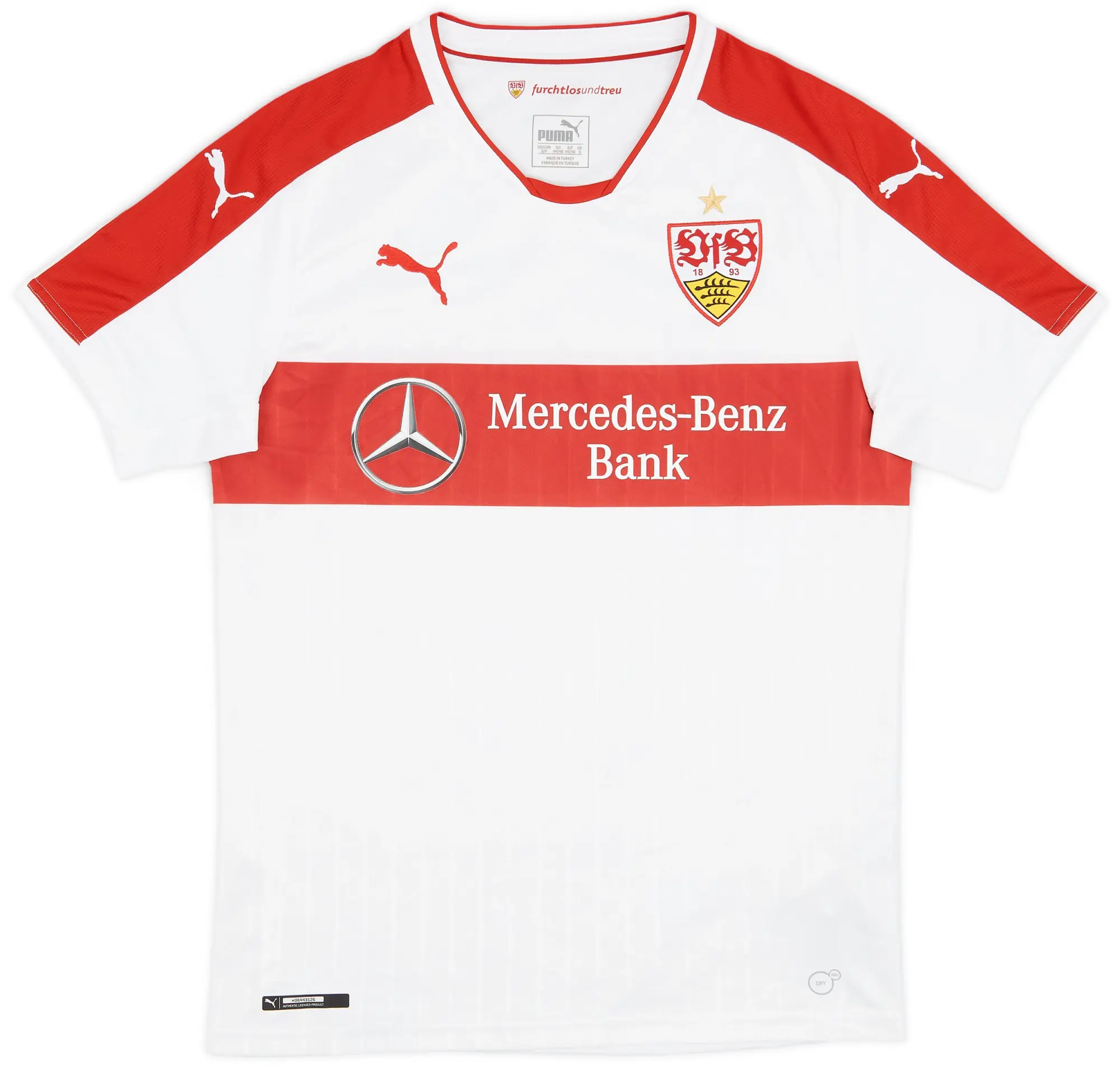 Puma 2016-17 Stuttgart Home Shirt - 9/10 - (S)