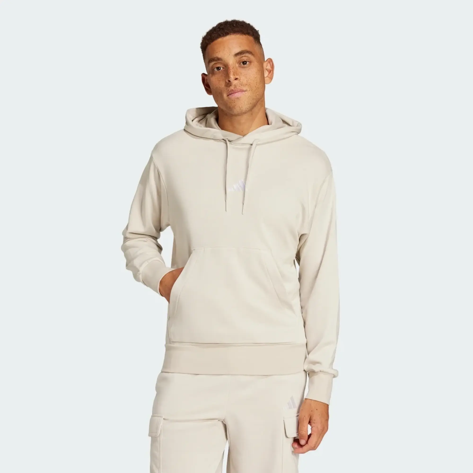 adidas Men Essentials Feelcozy French Terry Hoodie