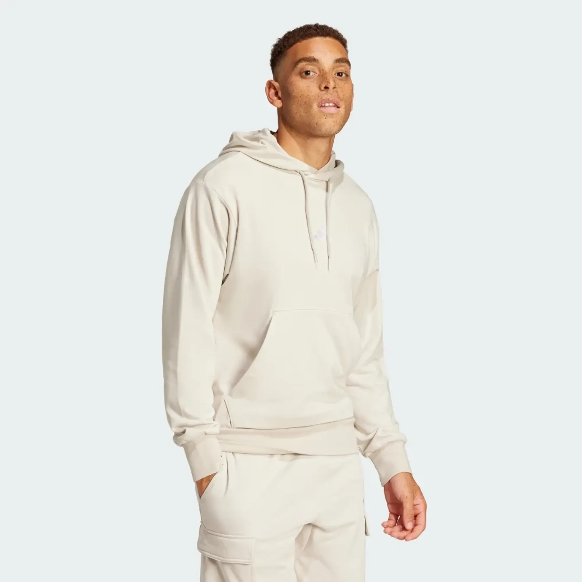 adidas Men Essentials Feelcozy French Terry Hoodie