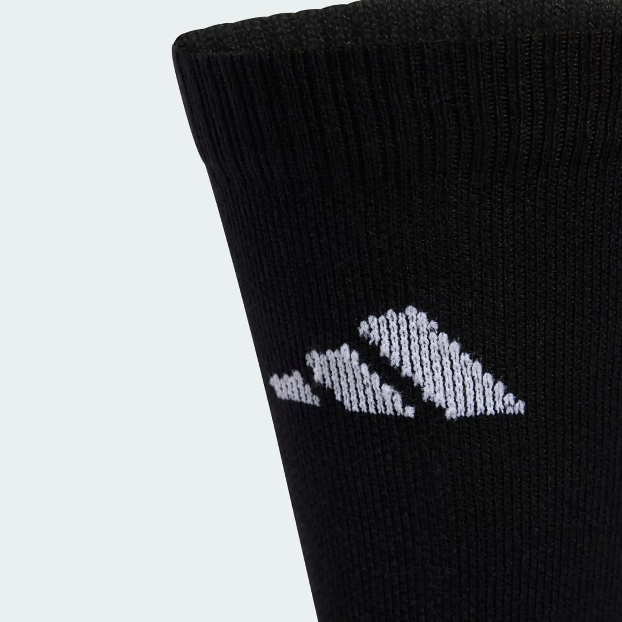 Adidas Running Crew Socks In Black And White 3 Pack