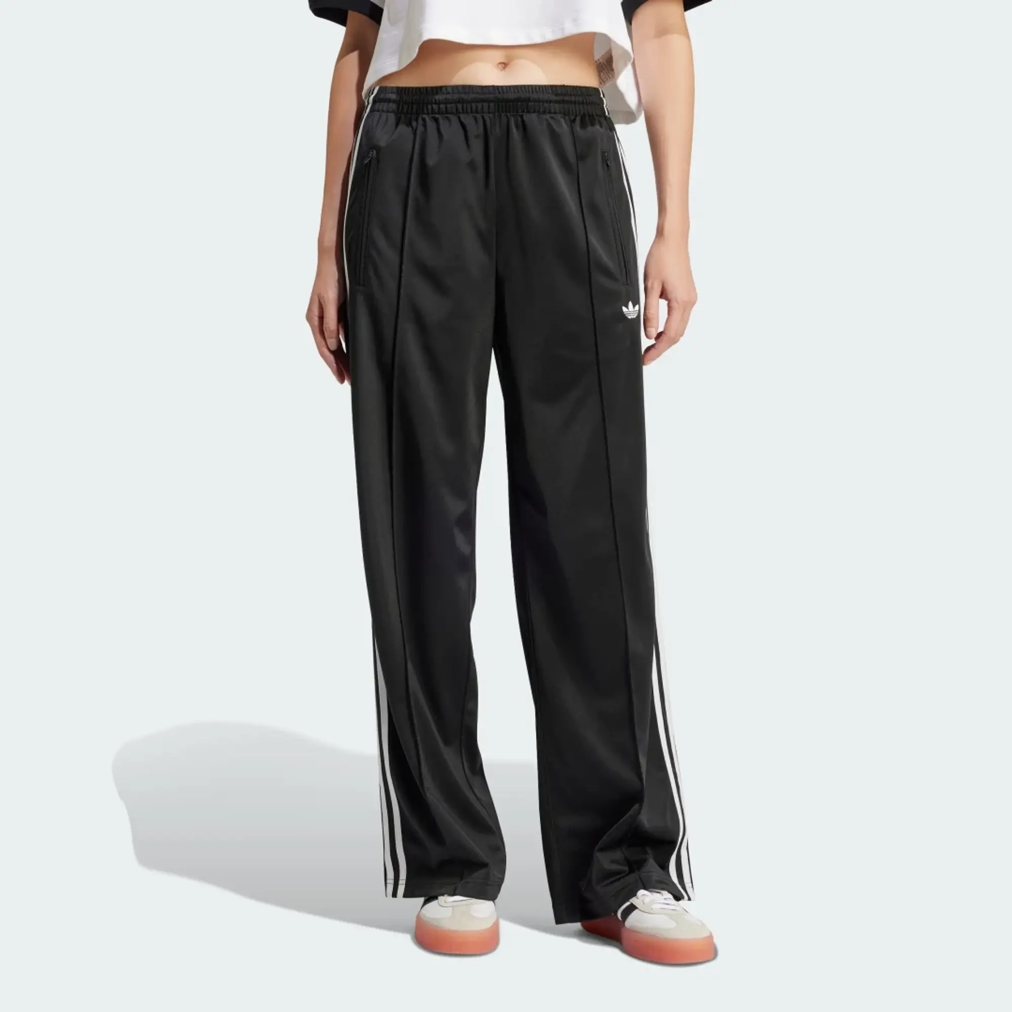 Adidas Originals Adicolor Classic Firebird Loose Track Pants In Black