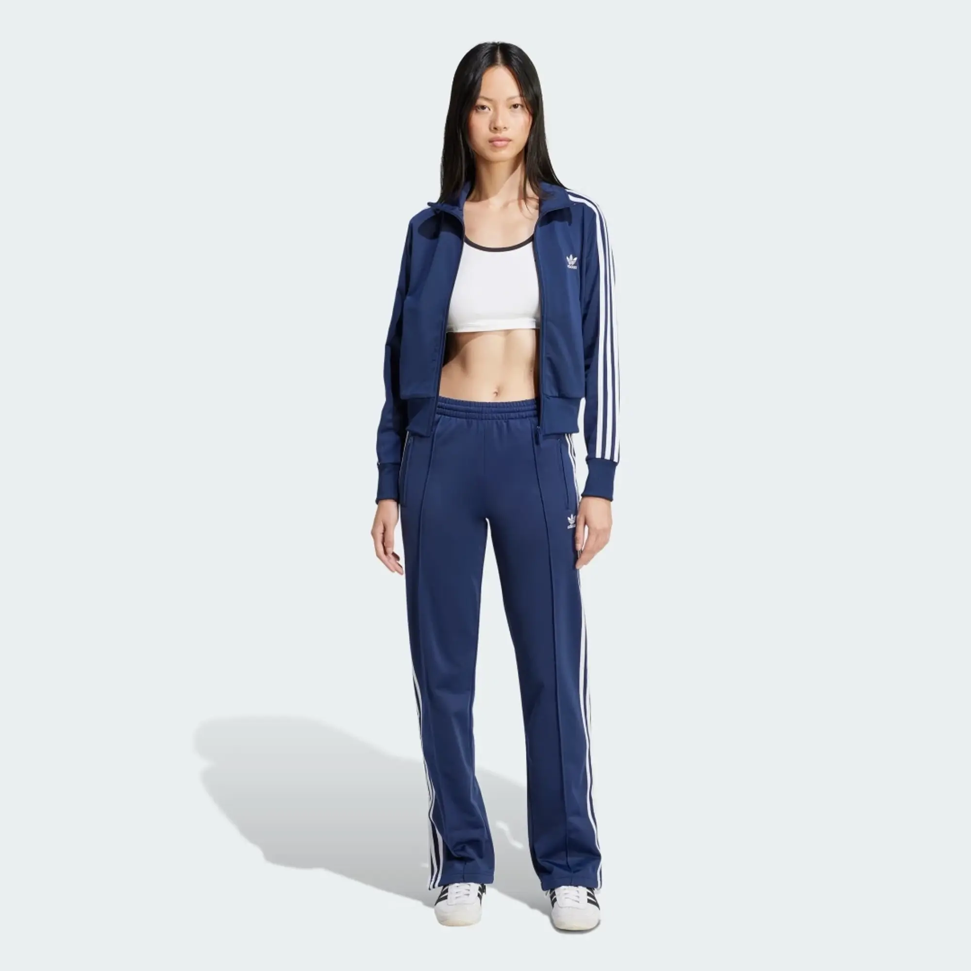adidas Originals Womens Adicolor Classics Firebird Track Pant - Navy - Size XL - Navy
