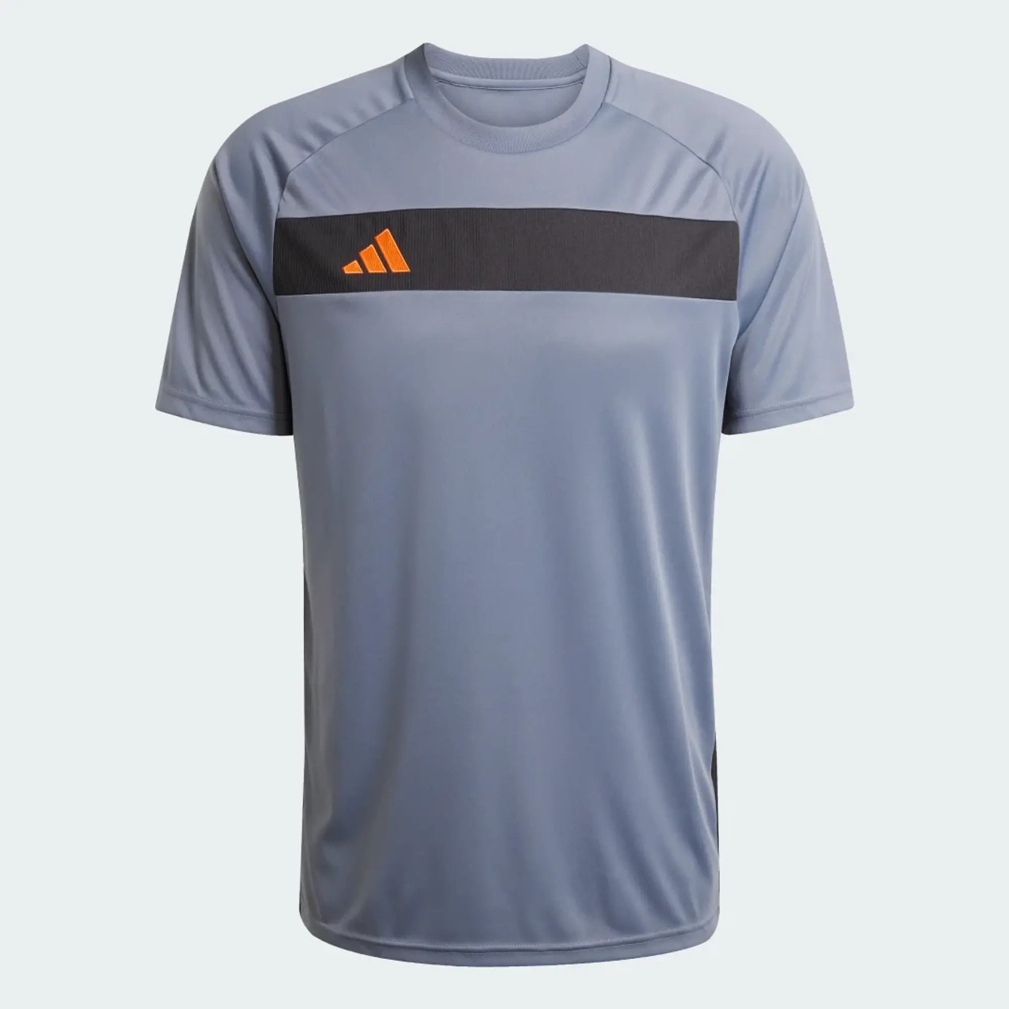 Adidas Football Tiro Essentials T-Shirt In Grey And Black