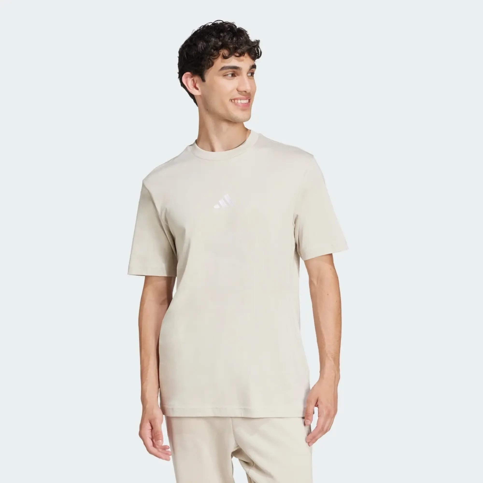 Adidas Essentials Small Logo Single Jersey Short Sleeve T-shirt