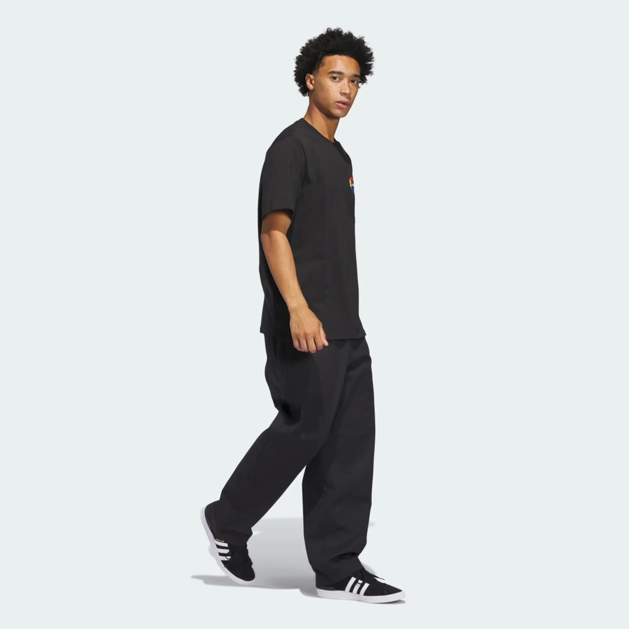 adidas Star Wheel T-Shirt, Black