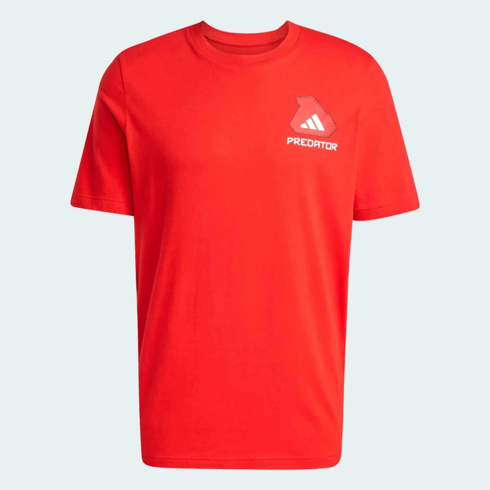 Adidas Performance Predator History Graphic Tee In Red