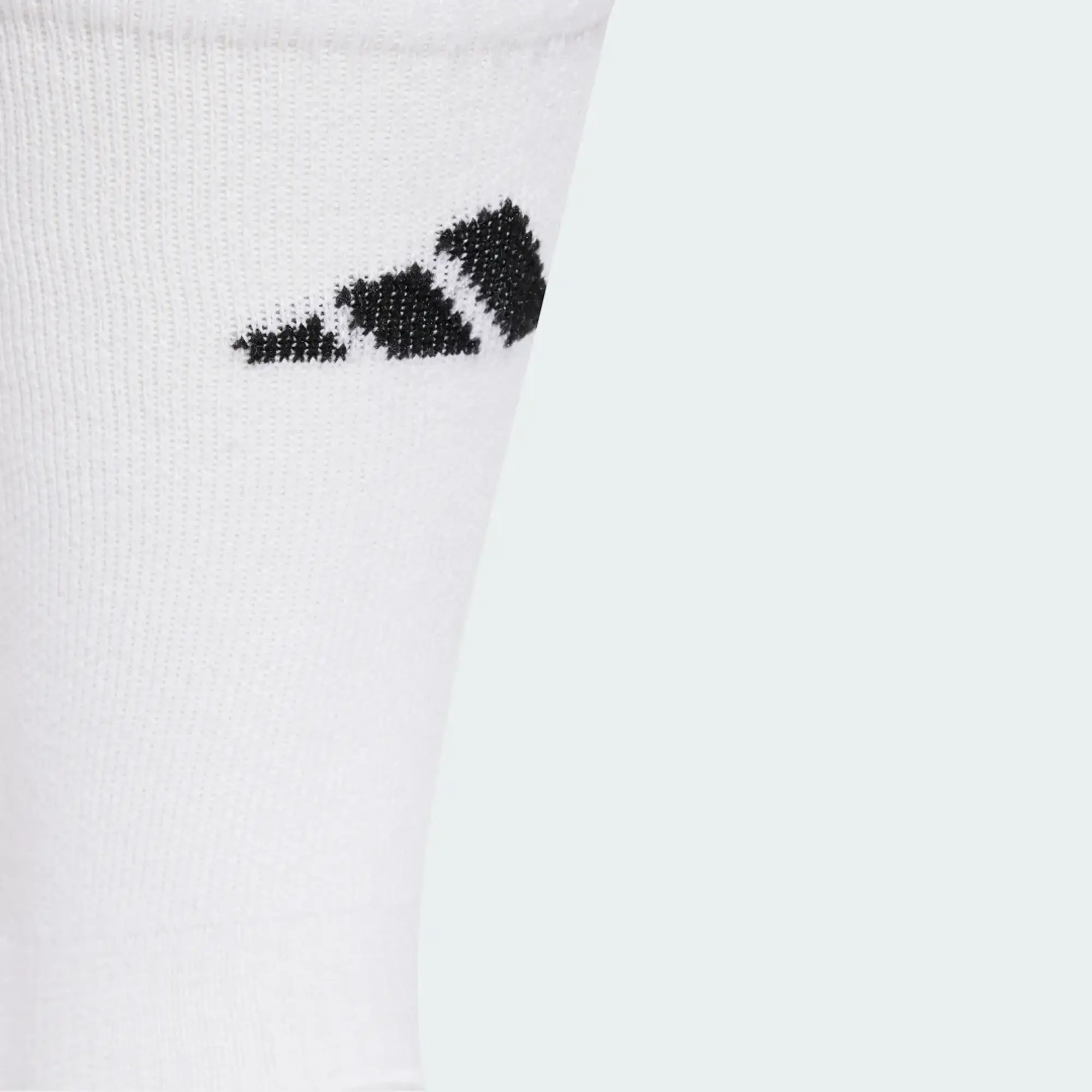 Adidas Running Crew Socks In White And Black 3 Pack