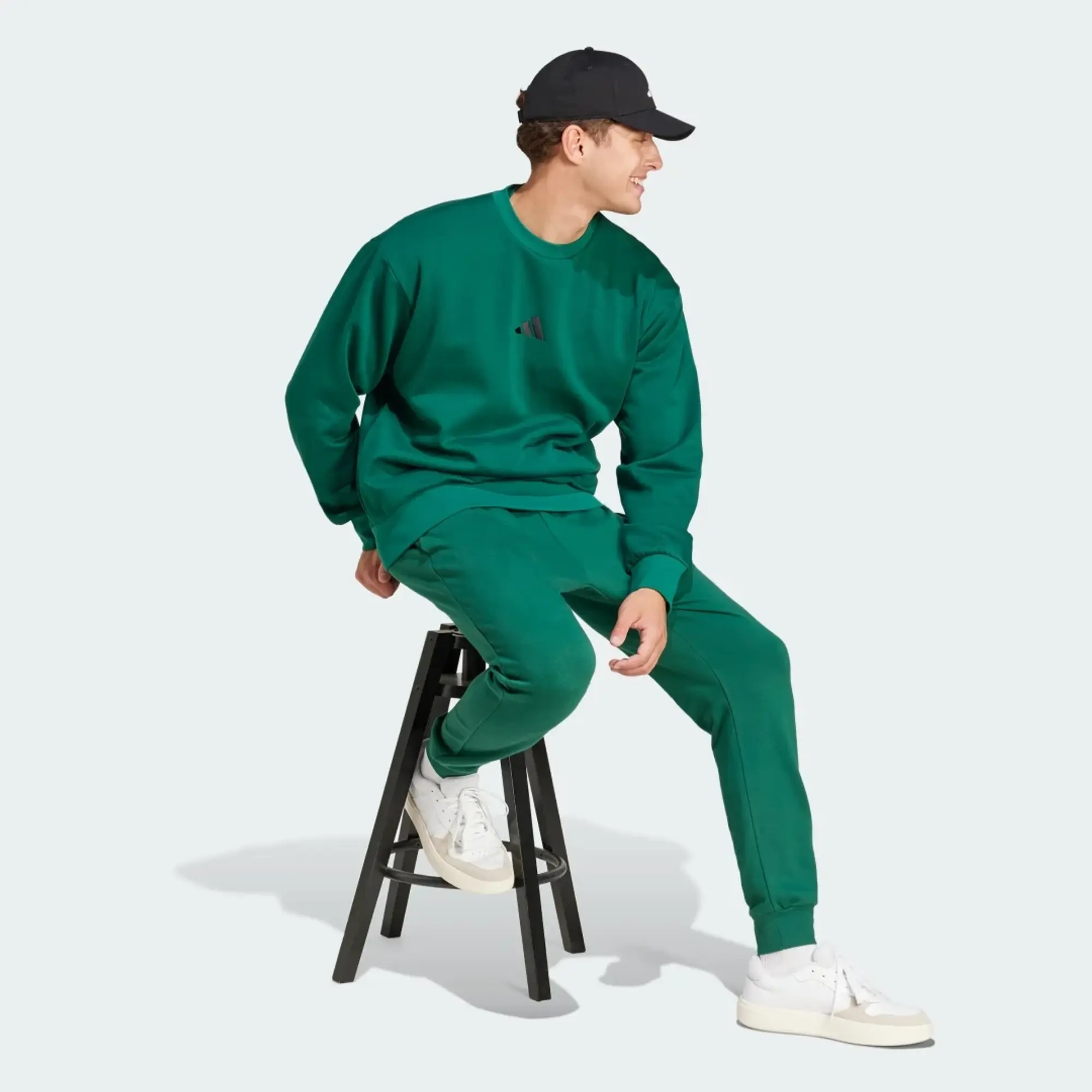 adidas Men Essentials Feel Cozy French Terry Pants