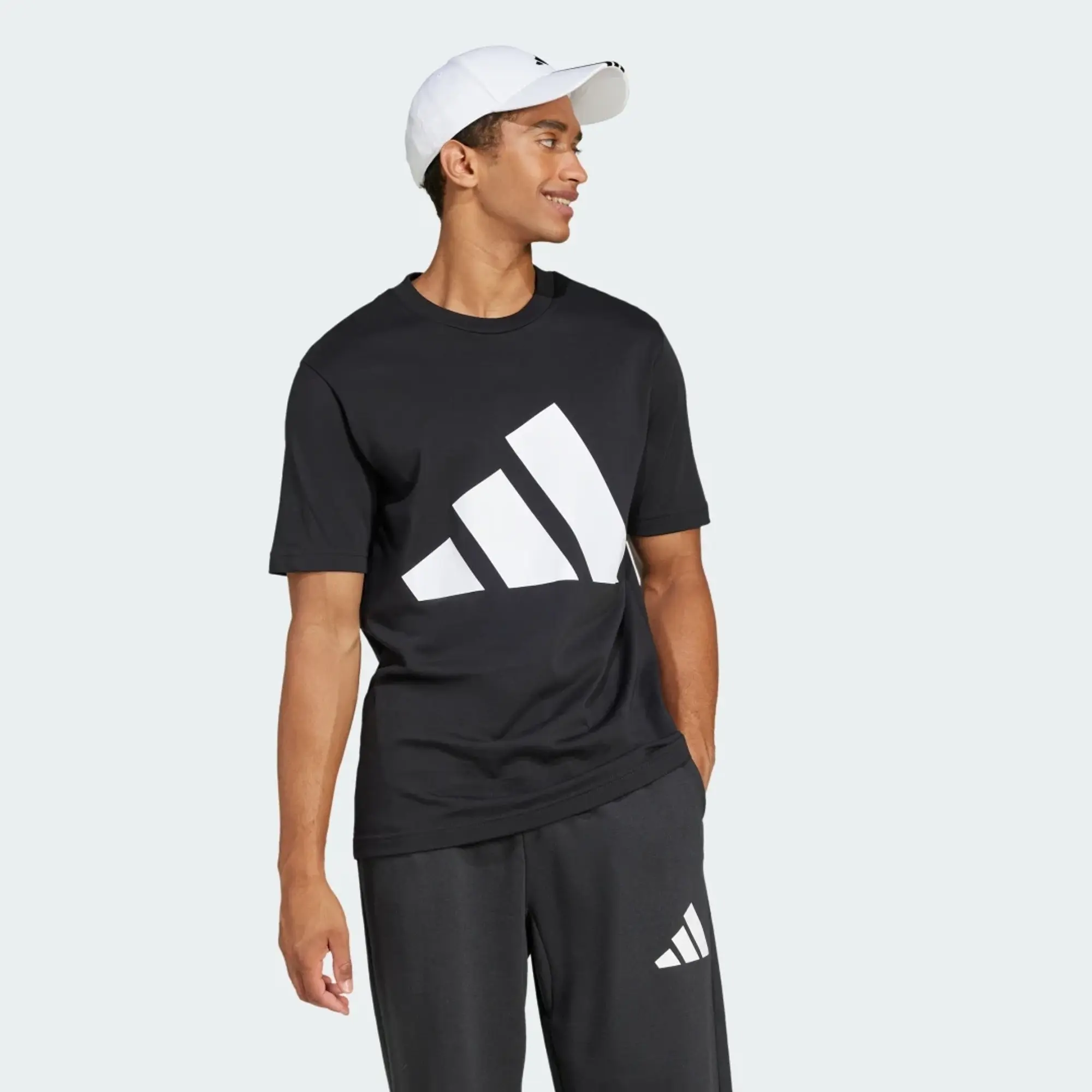 adidas Men Essentials Big Logo Tee
