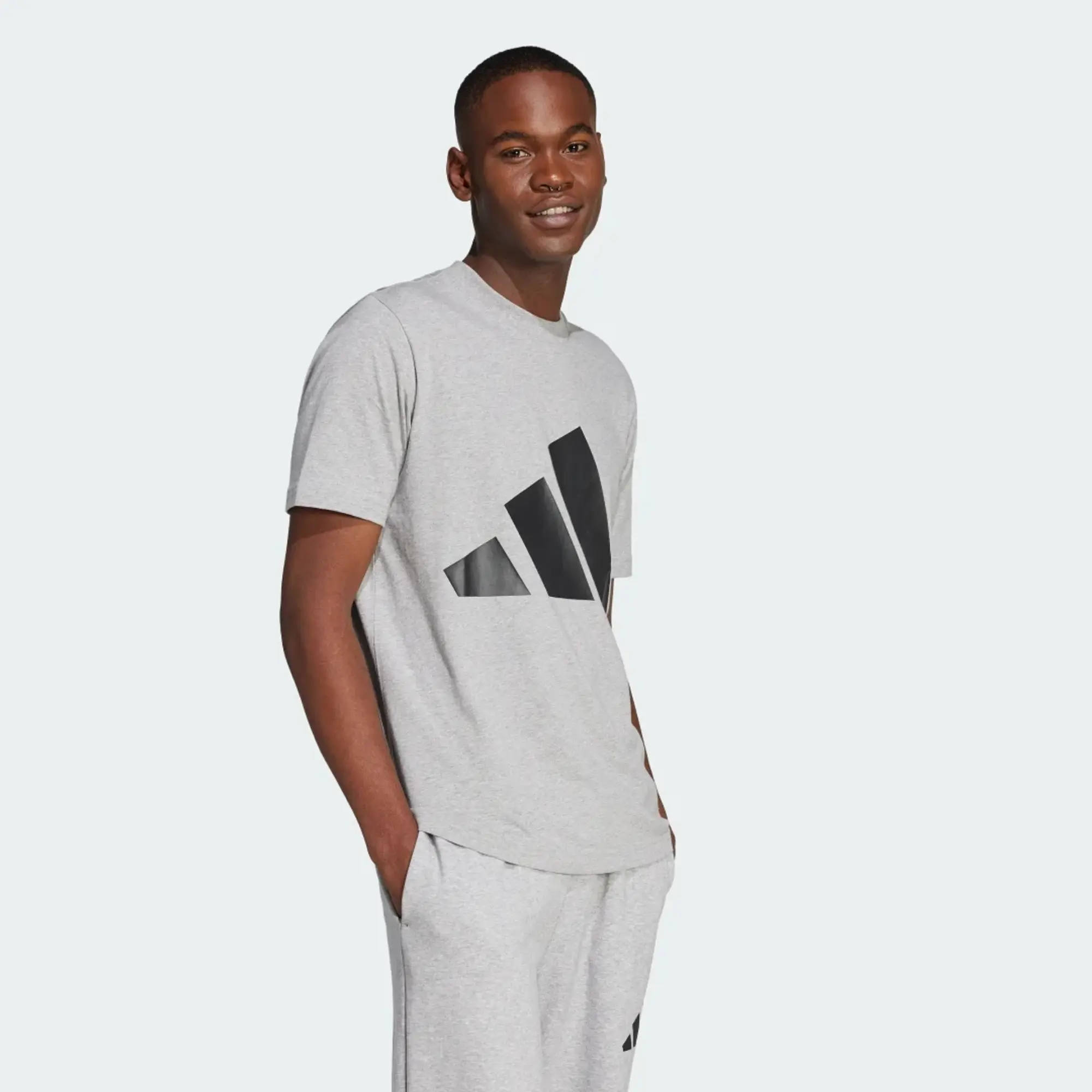 adidas Men Essentials Big Logo Tee