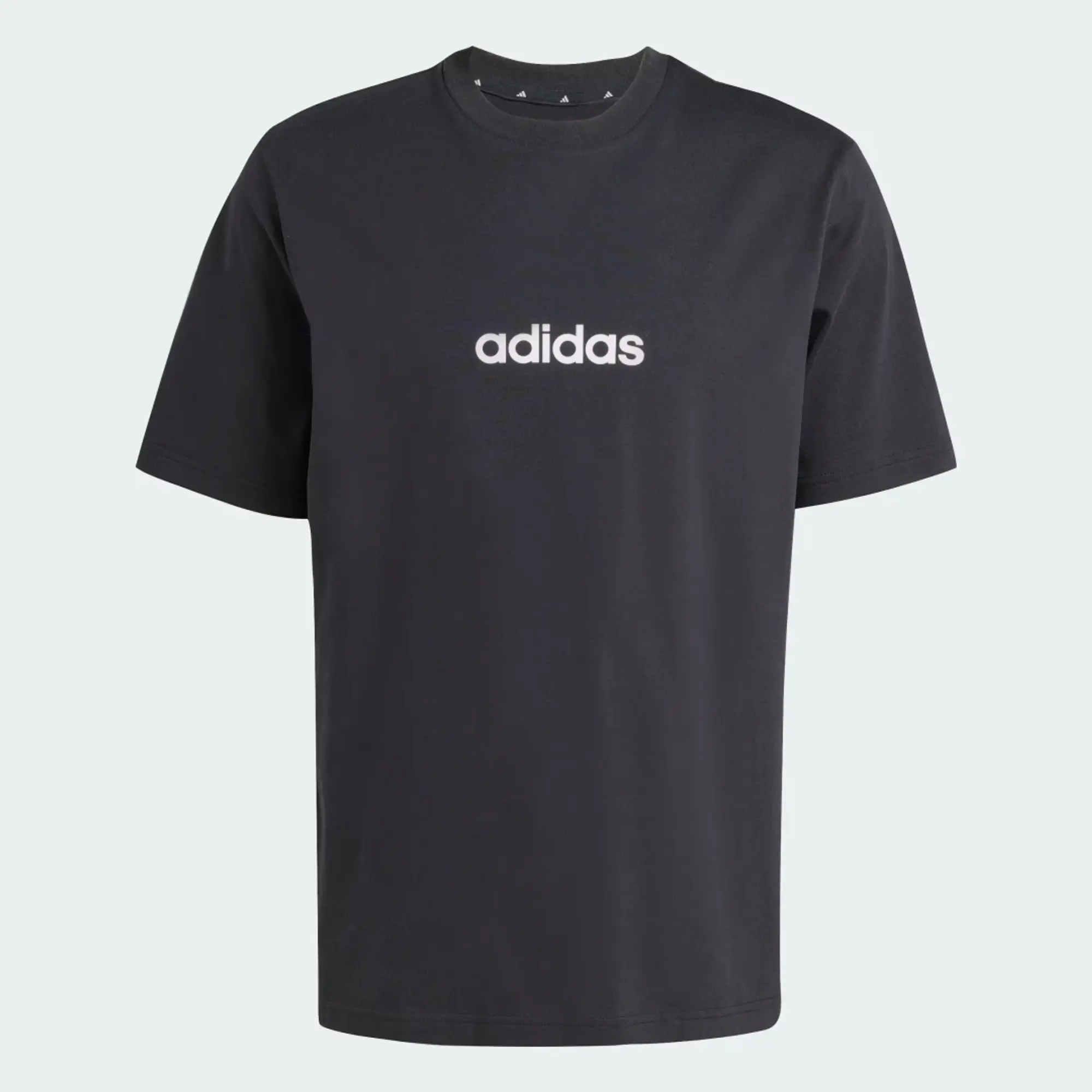adidas Men Essentials Linear Single Jersey Tee