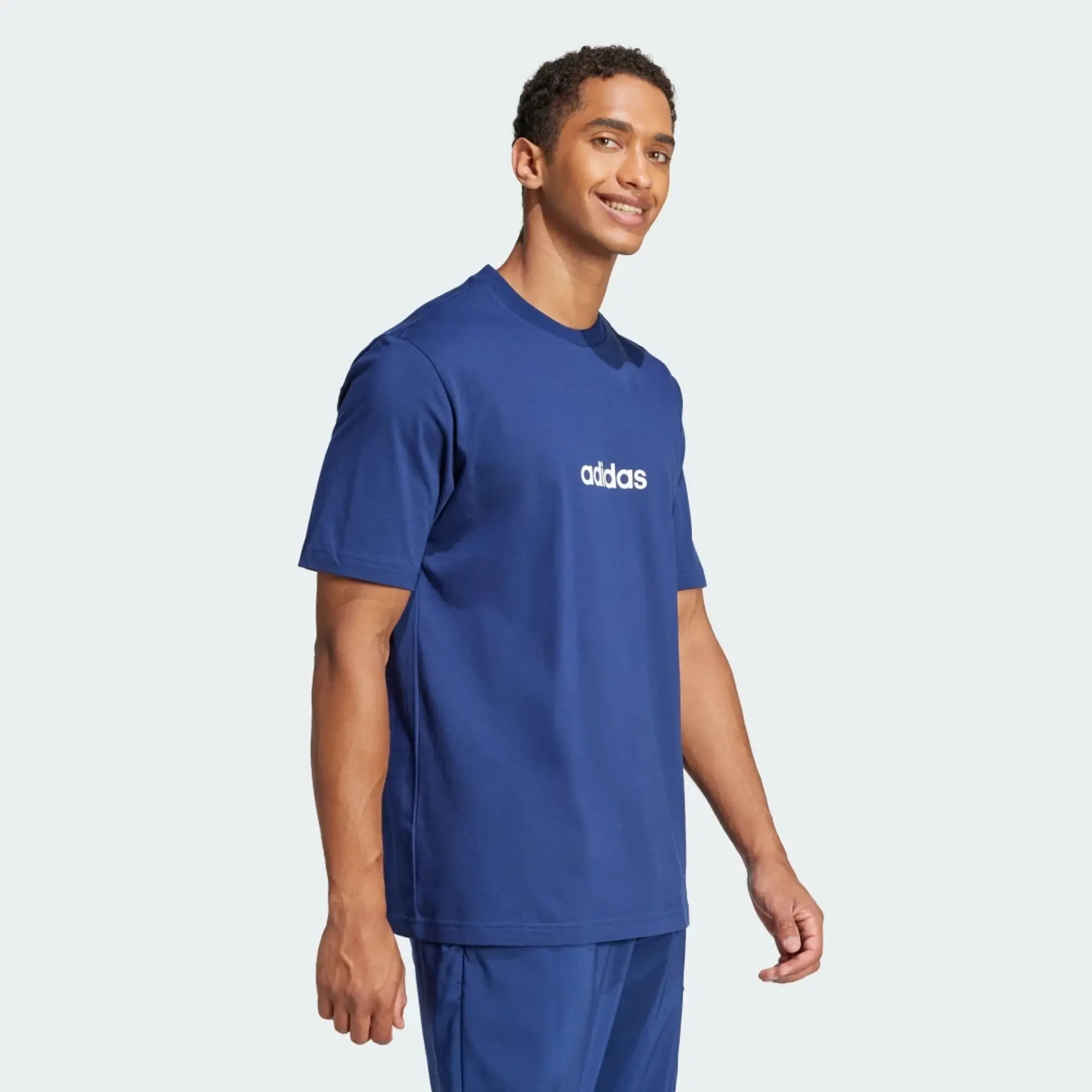 adidas Essentials Linear Single Jersey Tee