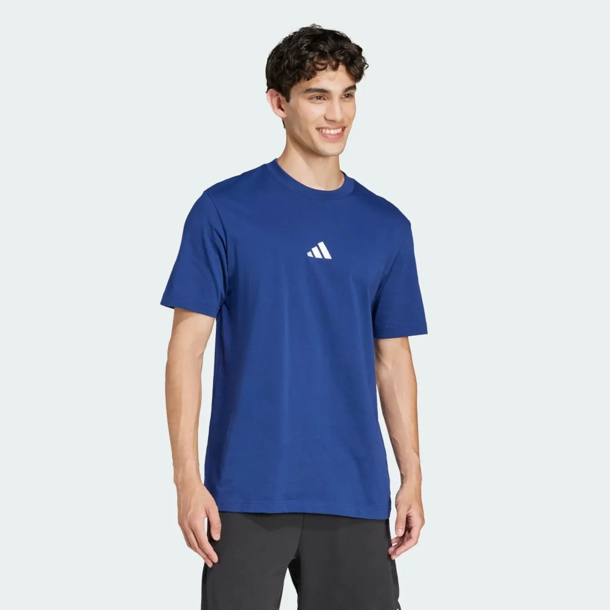 Adidas Essentials Small Logo Single Jersey Short Sleeve T-shirt