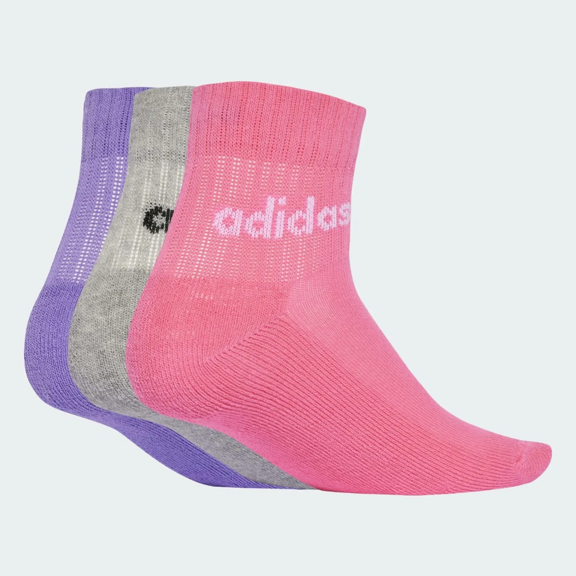 adidas Linear Ankle Socks 5 Pairs Kids