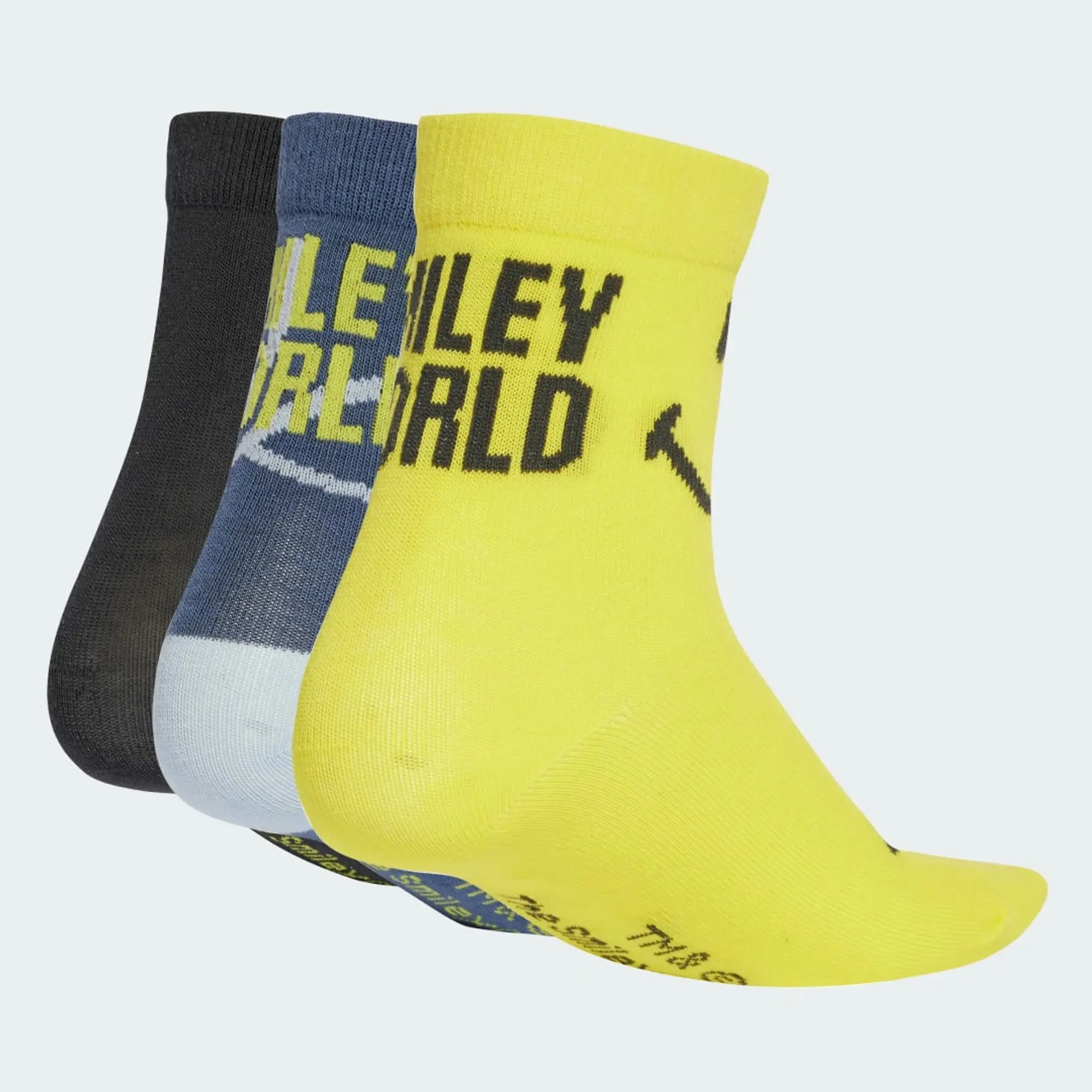 adidas adidas Smiley World Socks 3 Pairs Kids