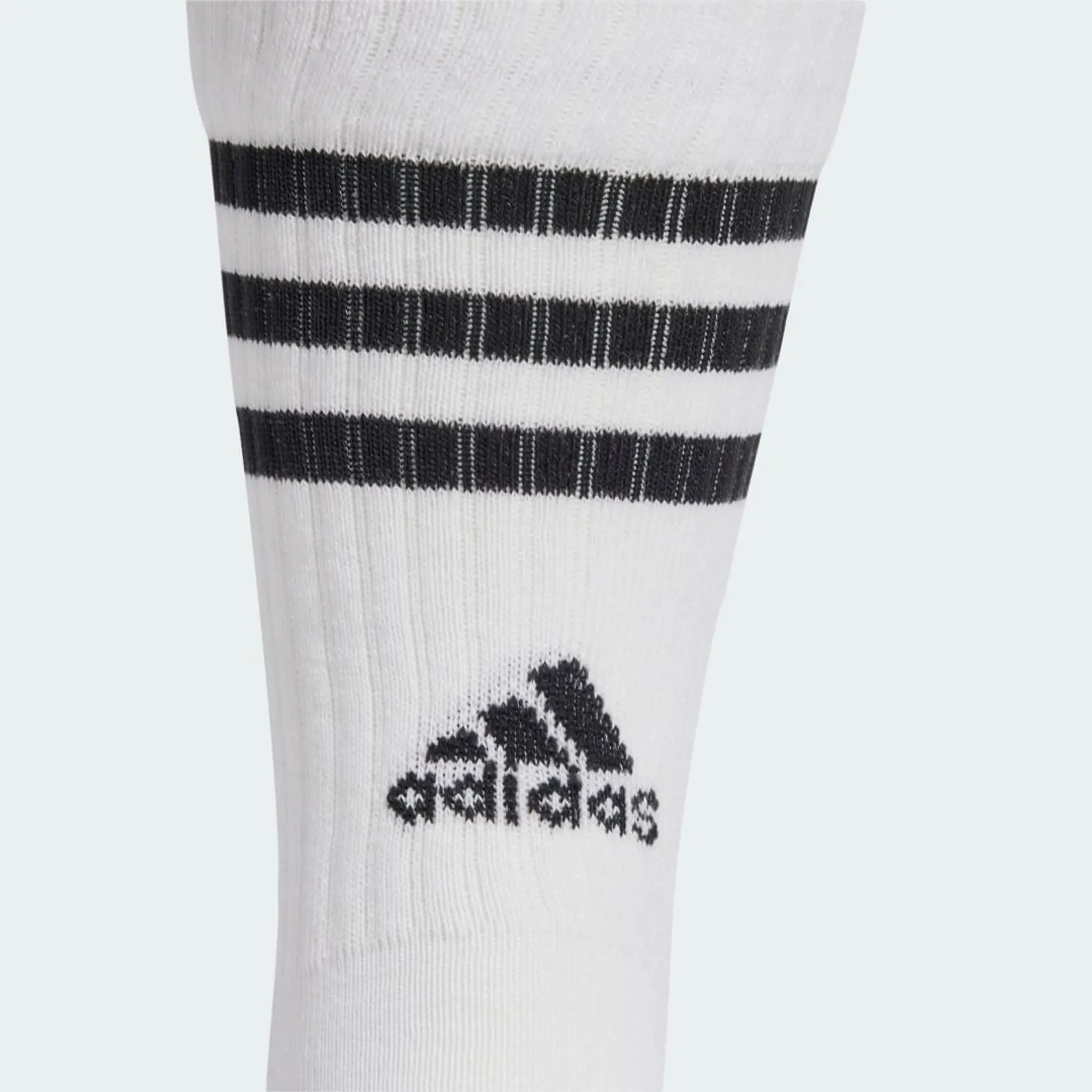 adidas 3-Stripes Cushioned Crew Socks 3 Pairs