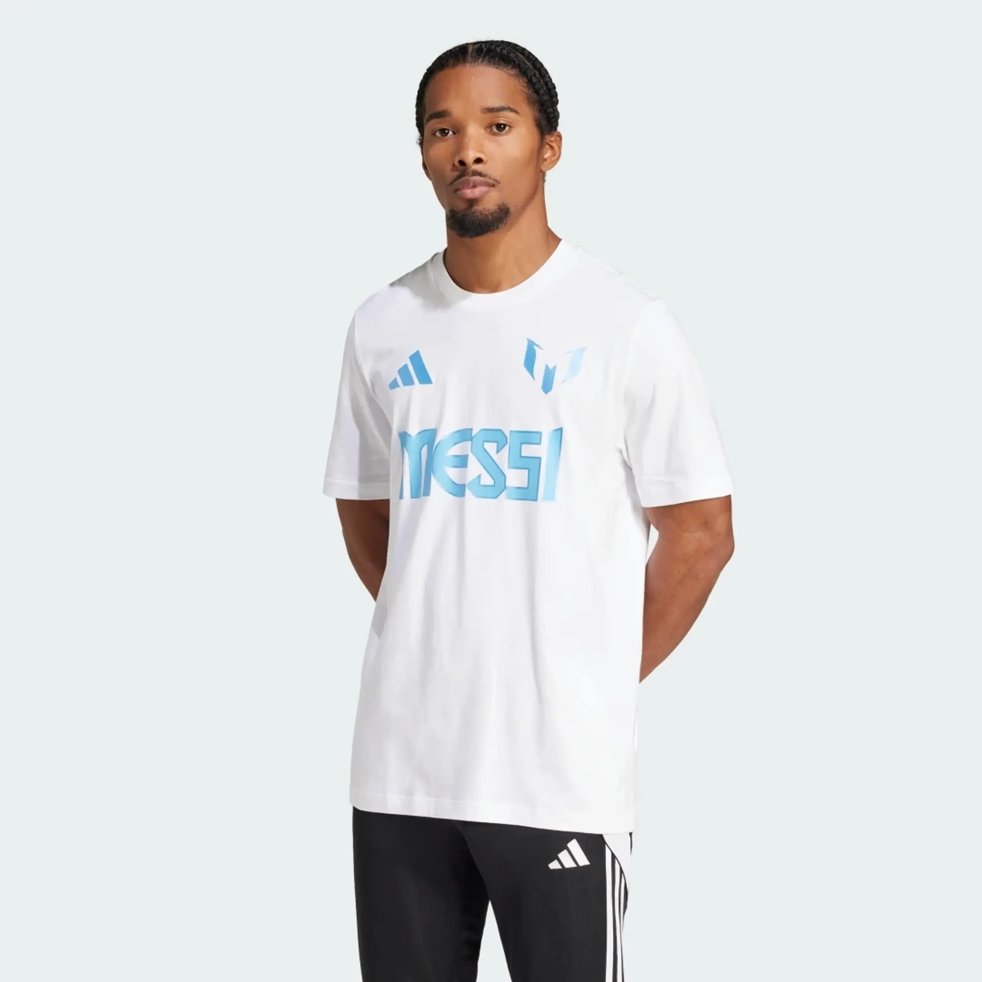 Adidas Messi Name&number Graphic Short Sleeve T-shirt