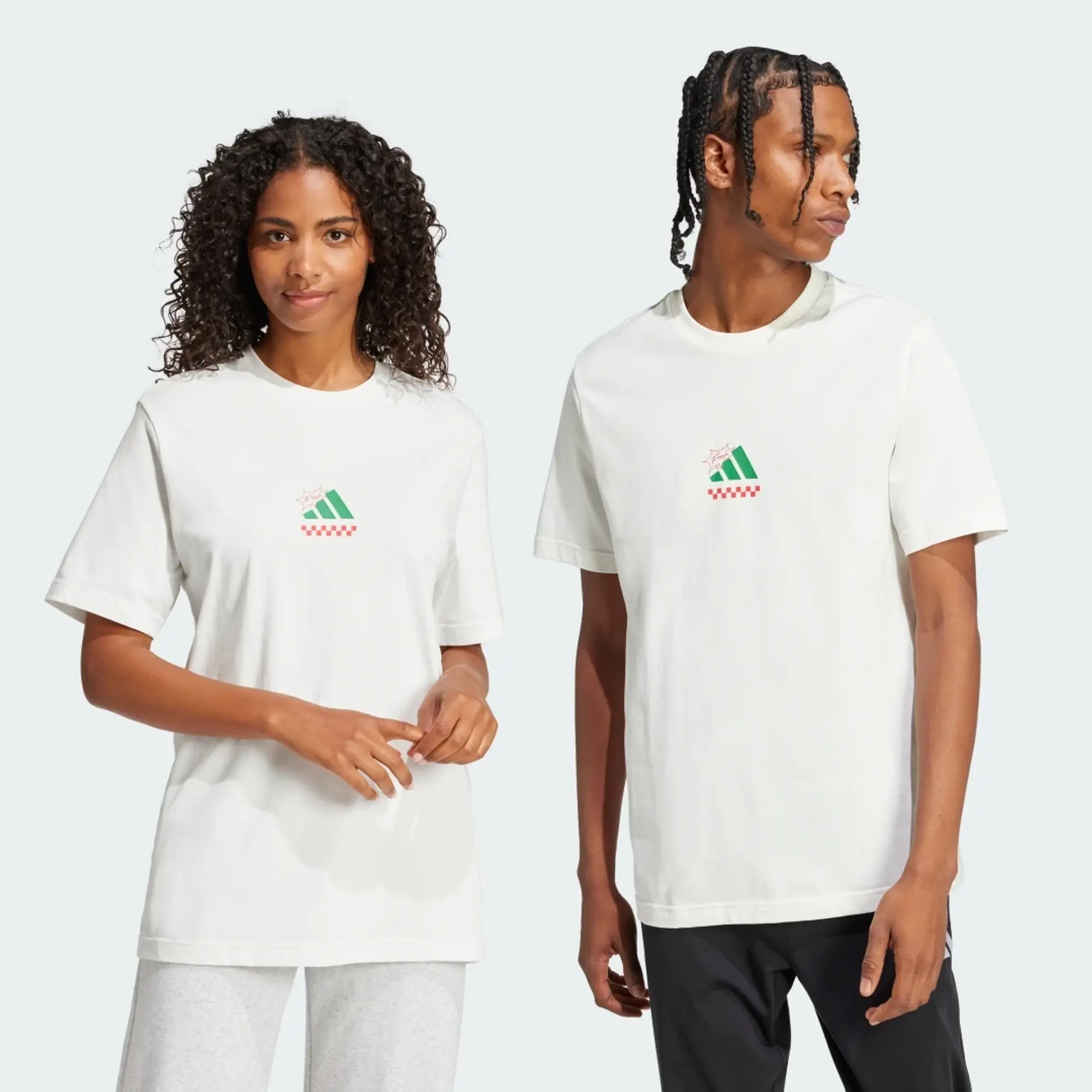 adidas Men Lounge Pizza Graphic Tee