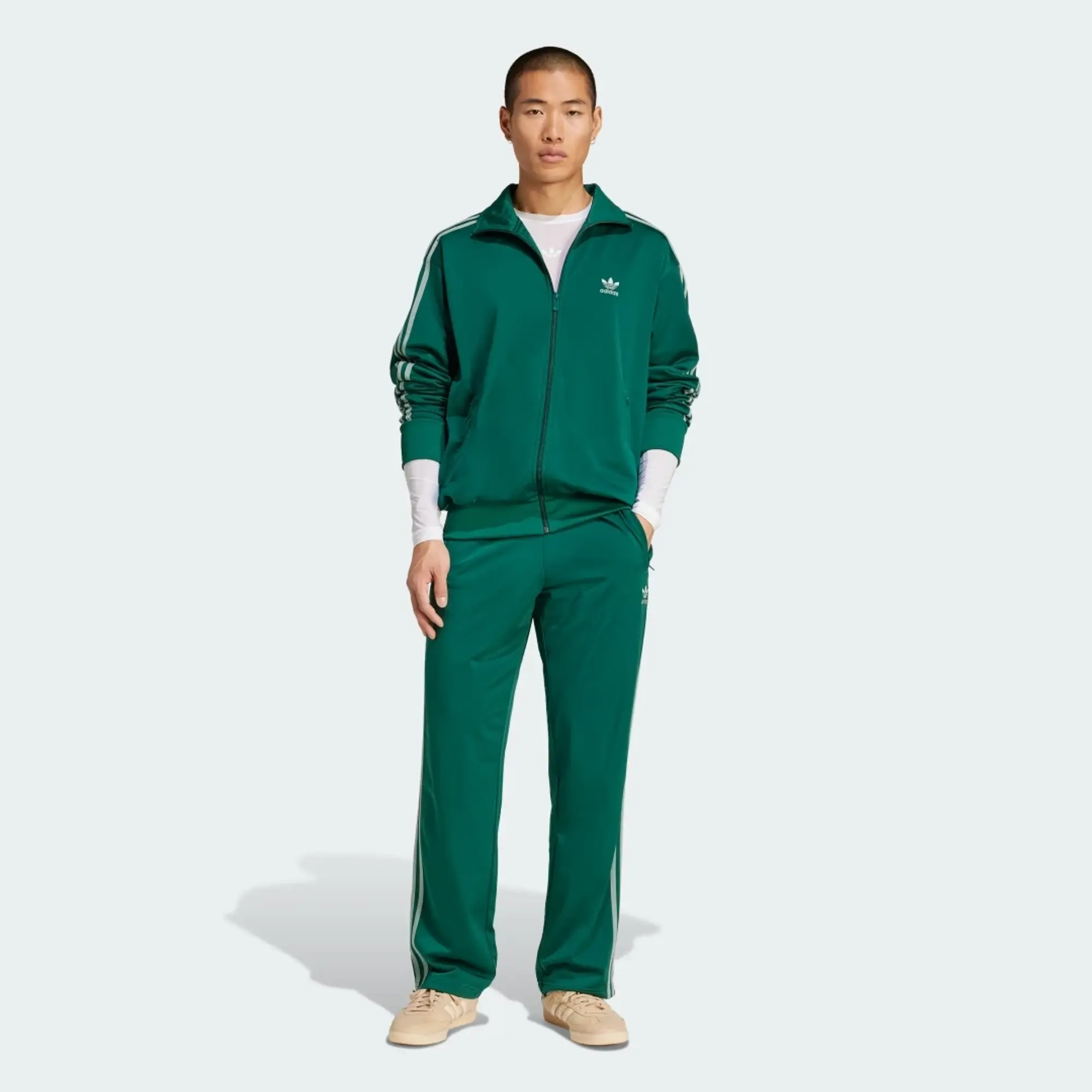 adidas Originals adidas Adicolor Classics Firebird Track Top, Green