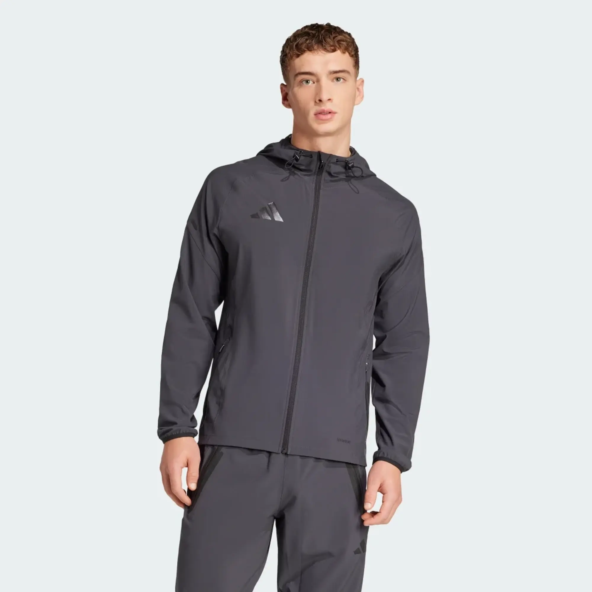 Adidas Tiro 25 Pro Vis Tech Travel Full Zip Sweatshirt