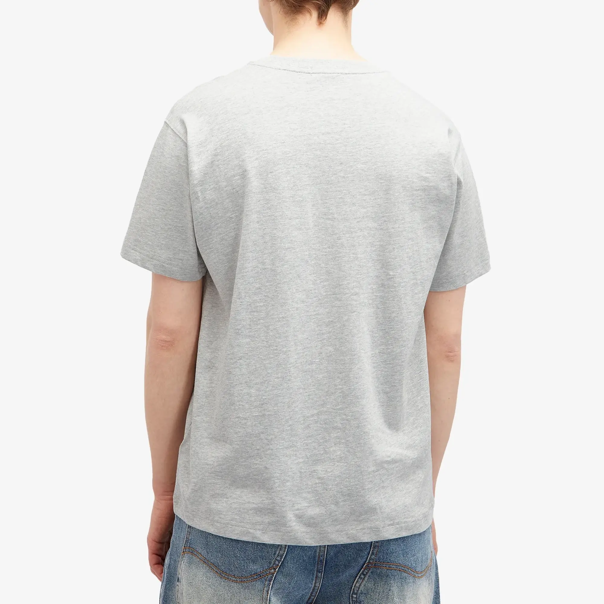 Dime Men's Classic Stone Logo T-Shirt Heather Gray