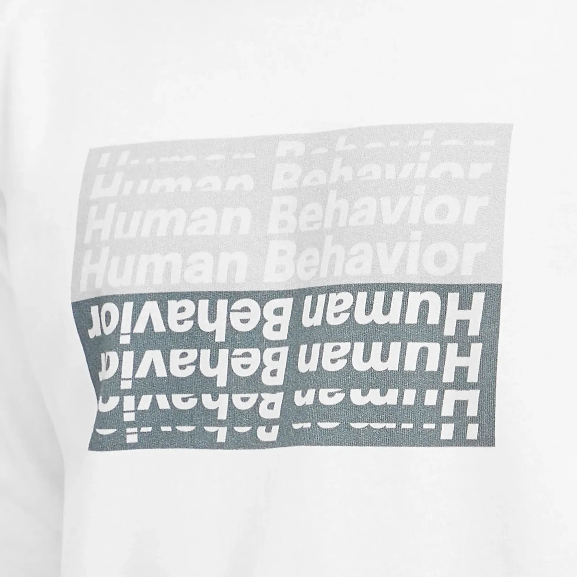 Pas Normal Studios Men's T.K.O. Off-Race Long Sleeve T-Shirt White