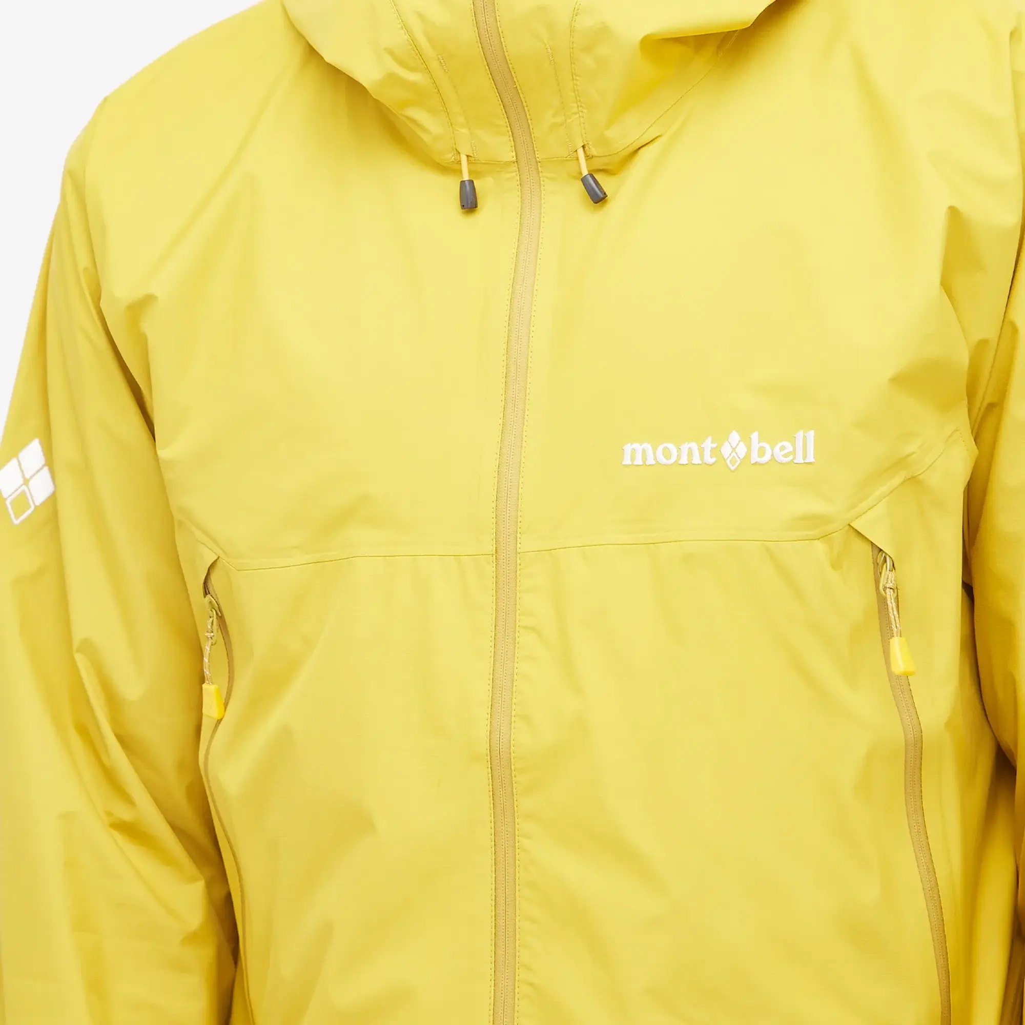 Montbell Men's Rain Trekker Jacket Mustard