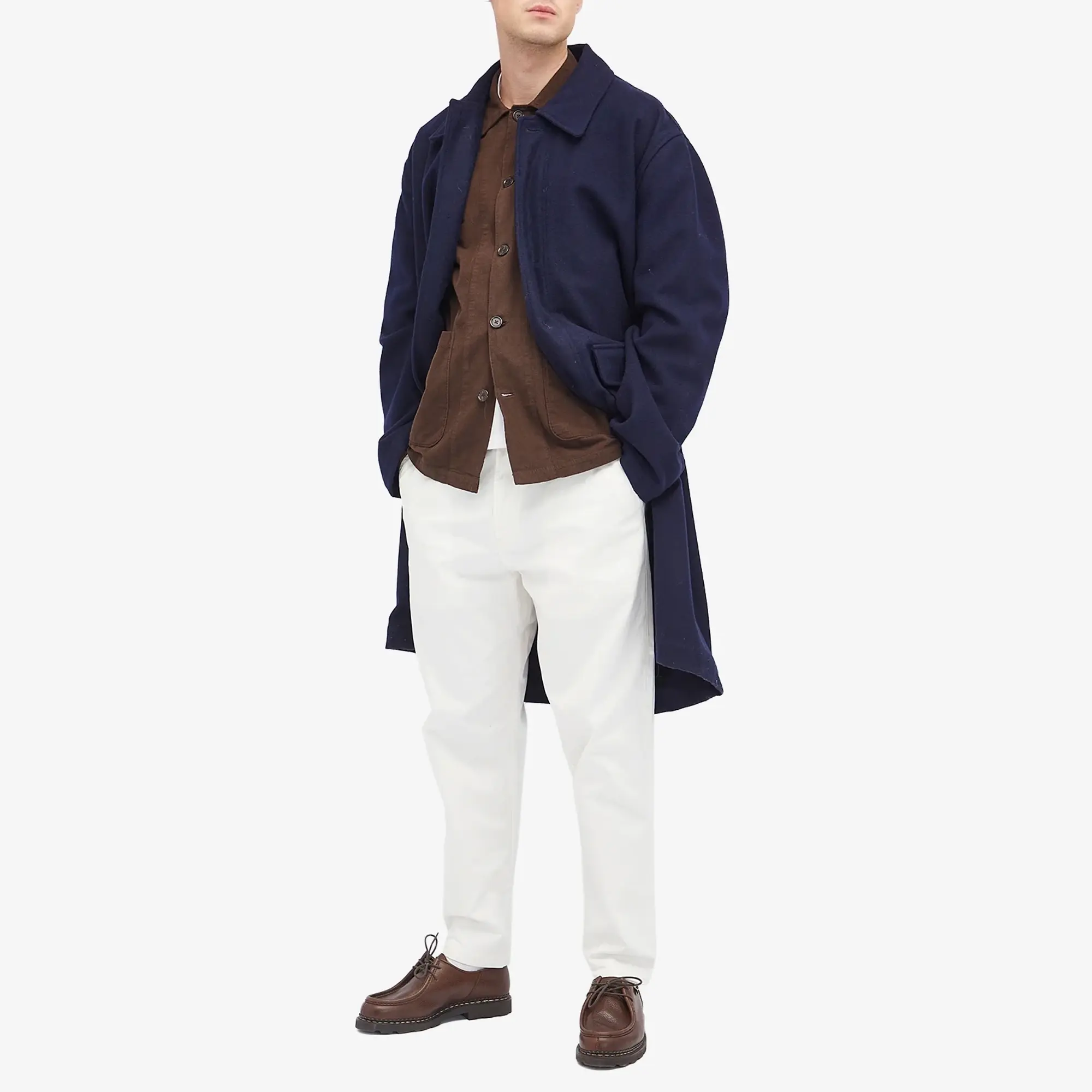 Universal Works Men's Twill Military Chino Ecru
