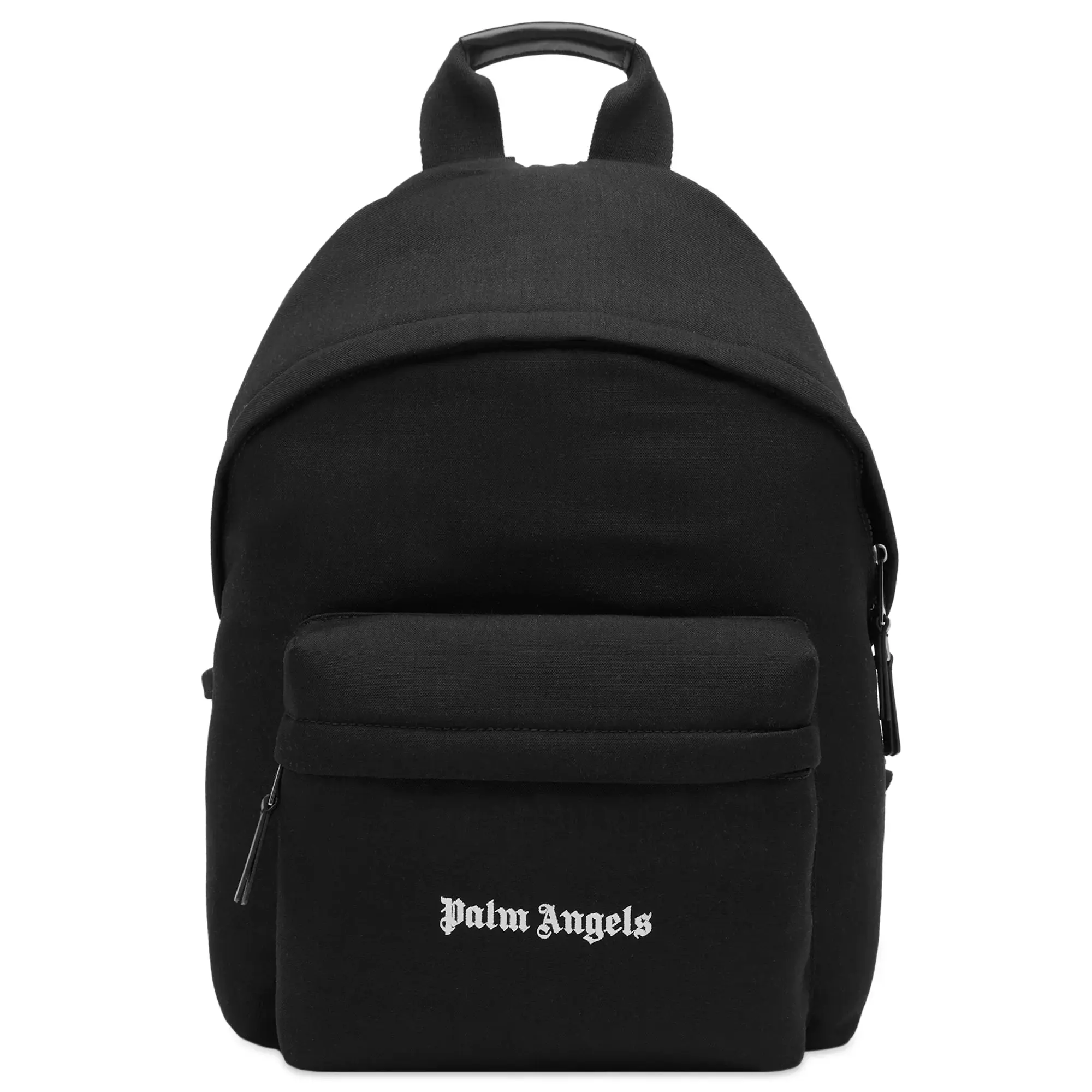 Palm Angels Men's Cordura Classic Logo Backpack Black/White