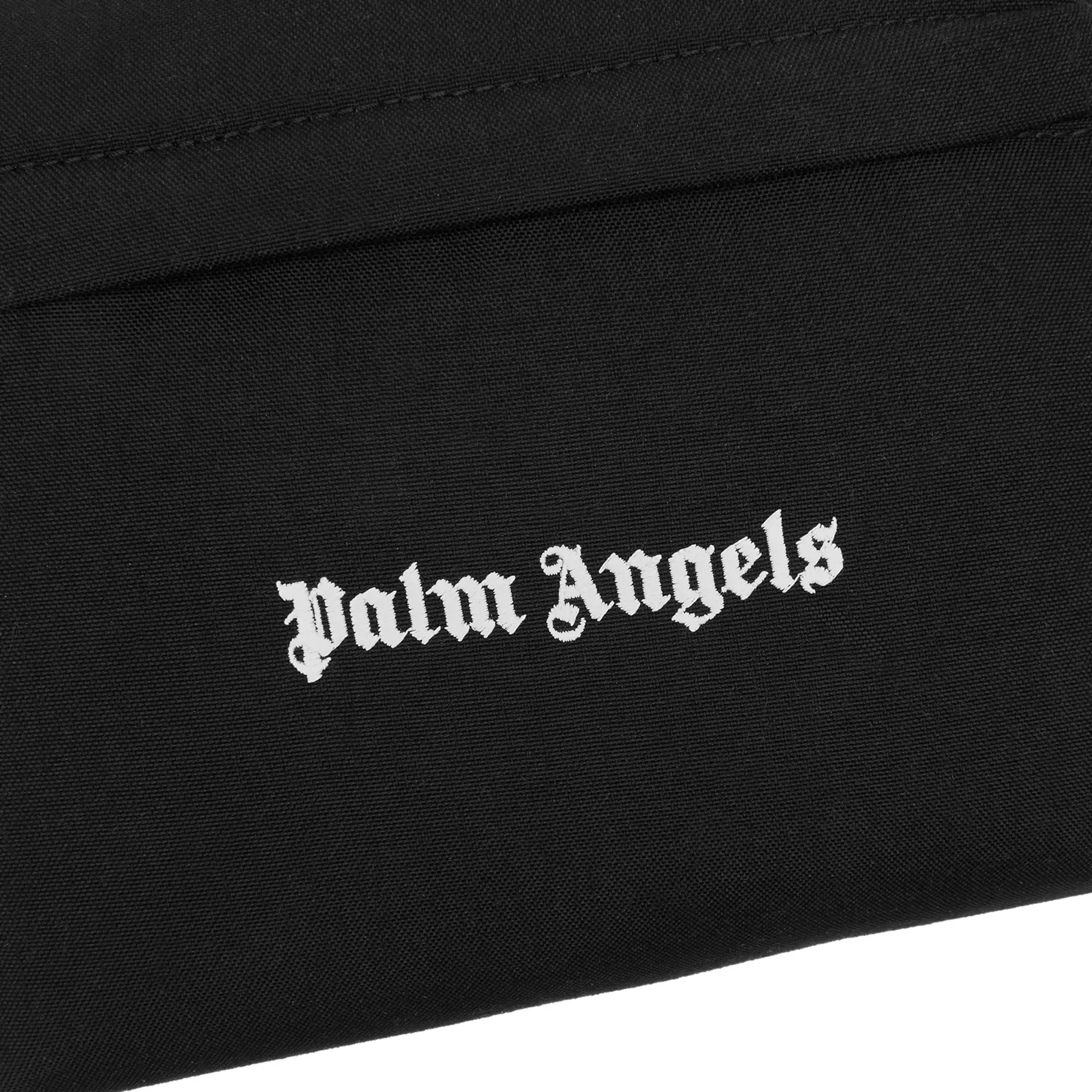 Palm Angels Men's Cordura Classic Logo Backpack Black/White
