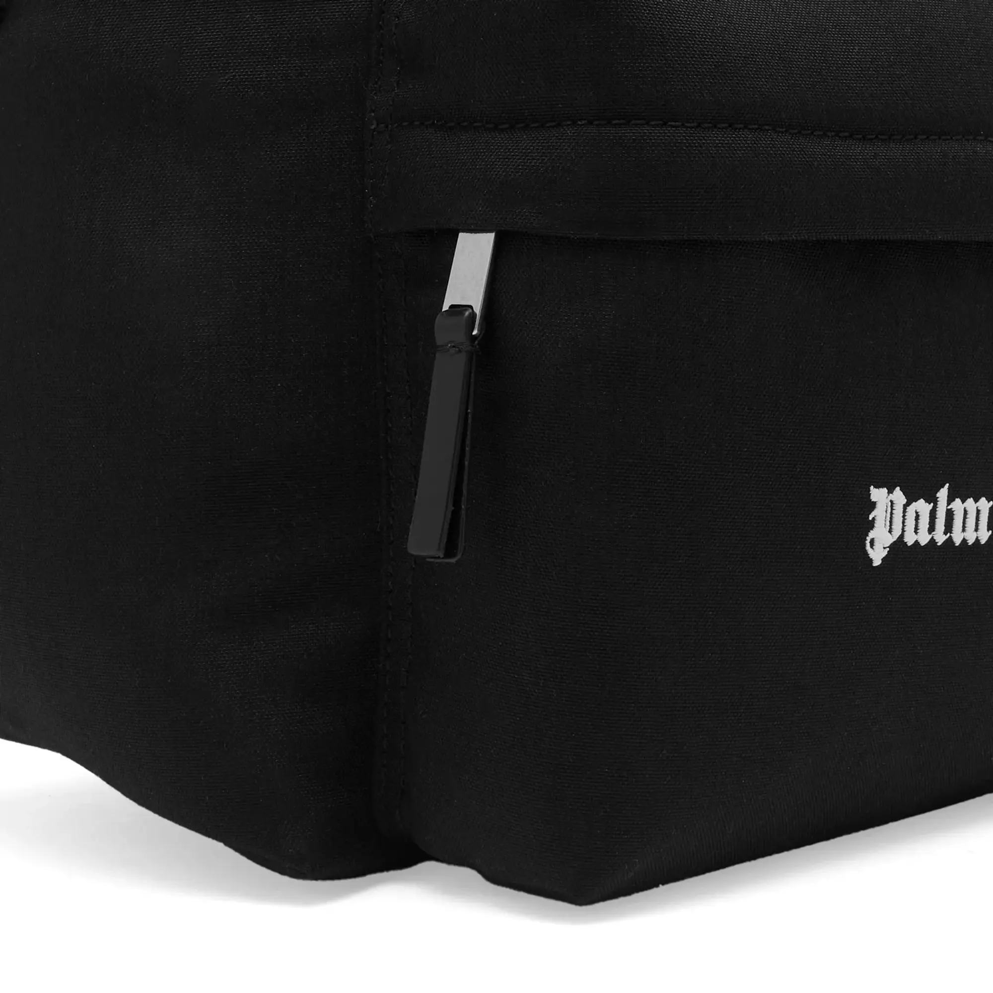 Palm Angels Men's Cordura Classic Logo Backpack Black/White