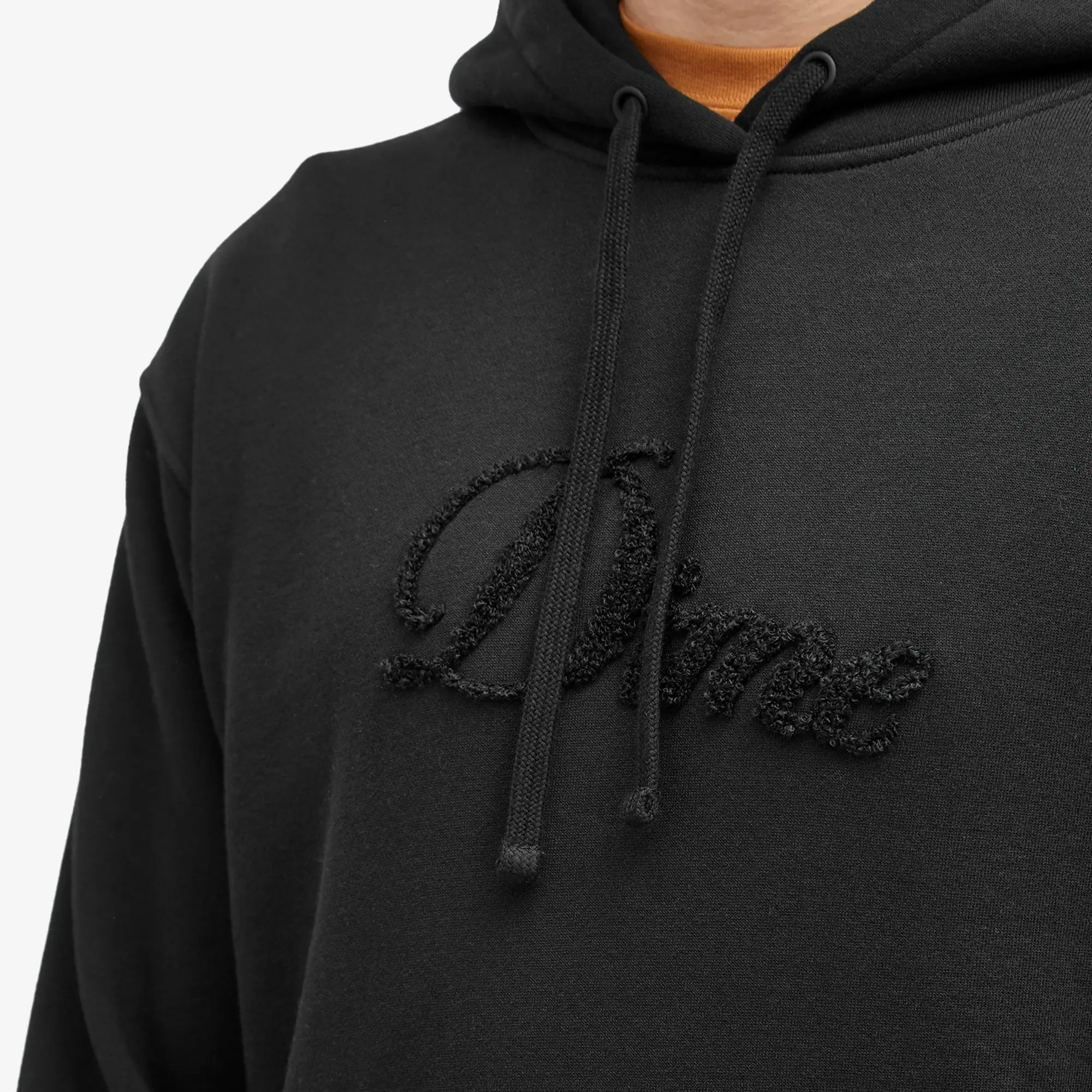 Dime Men's Cursive Logo Hoodie Black
