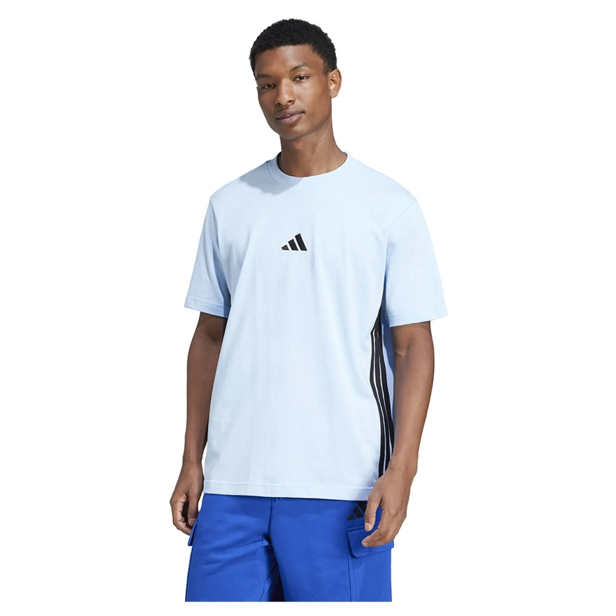 Adidas Essentials 3 Stripes Single Jersey Short Sleeve T-shirt